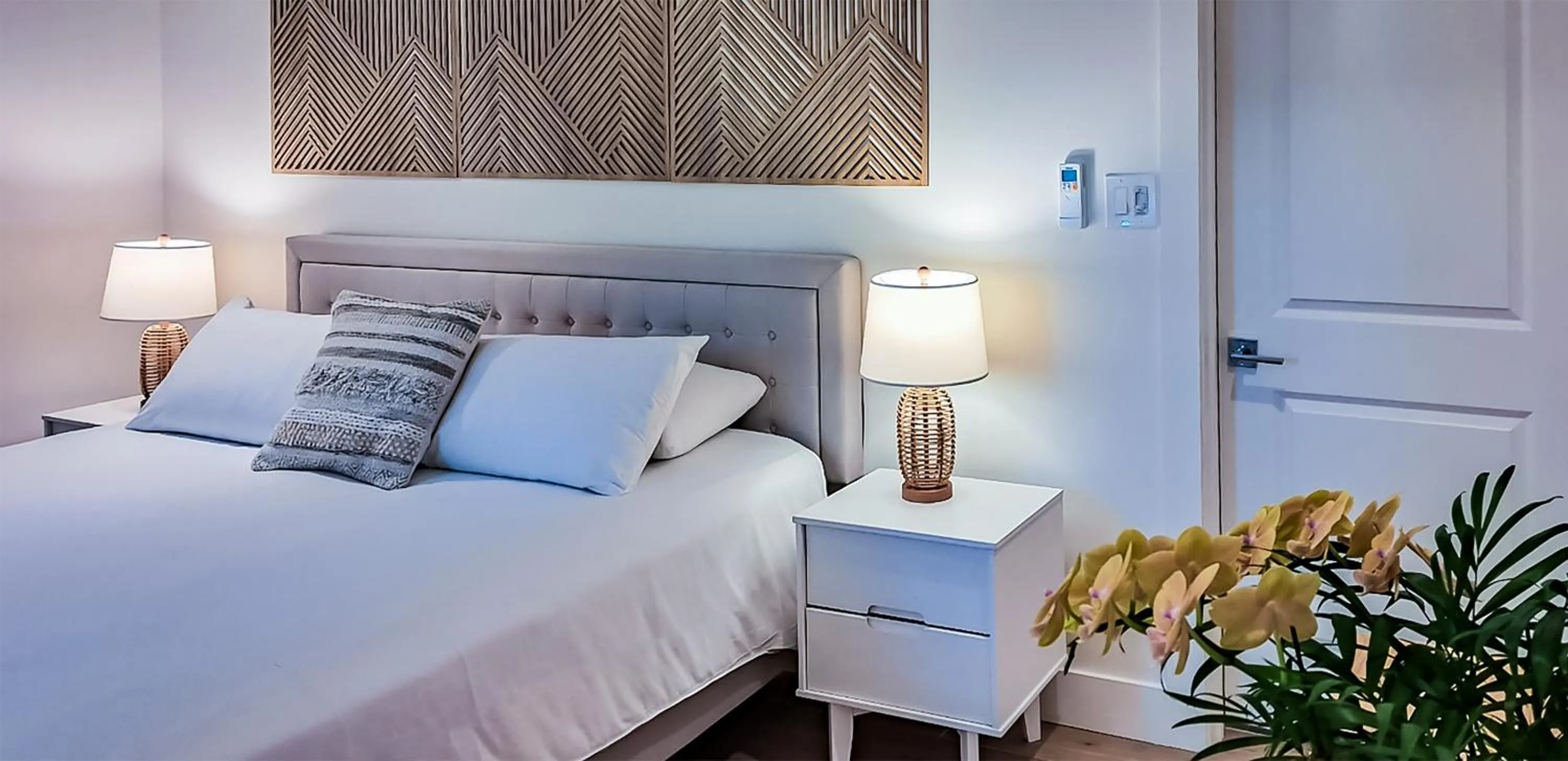 Bed in Lime Tree Bay Resort