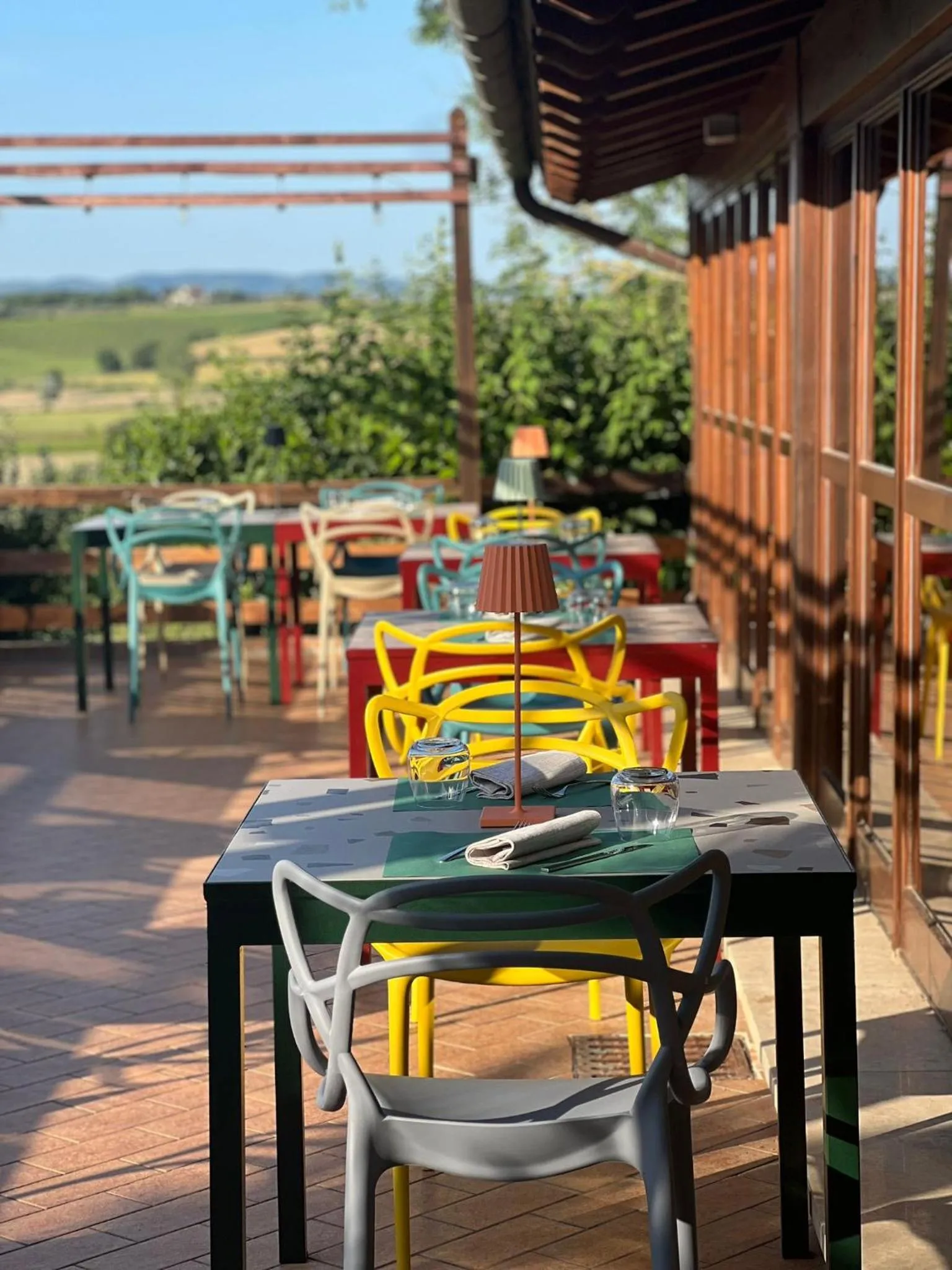 Balcony/Terrace in Hotel Il Pietreto