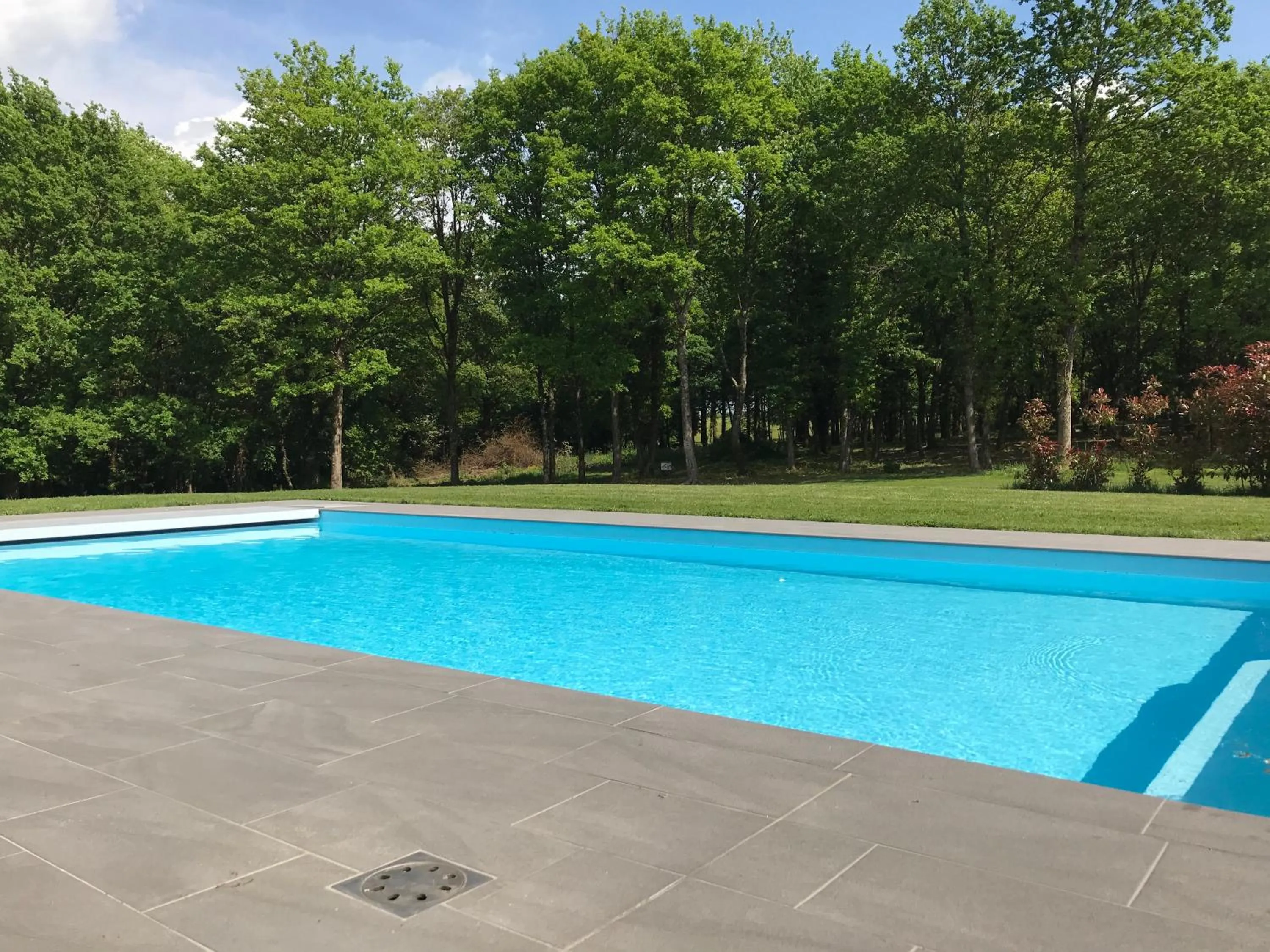 Swimming pool in Domaine Georges V
