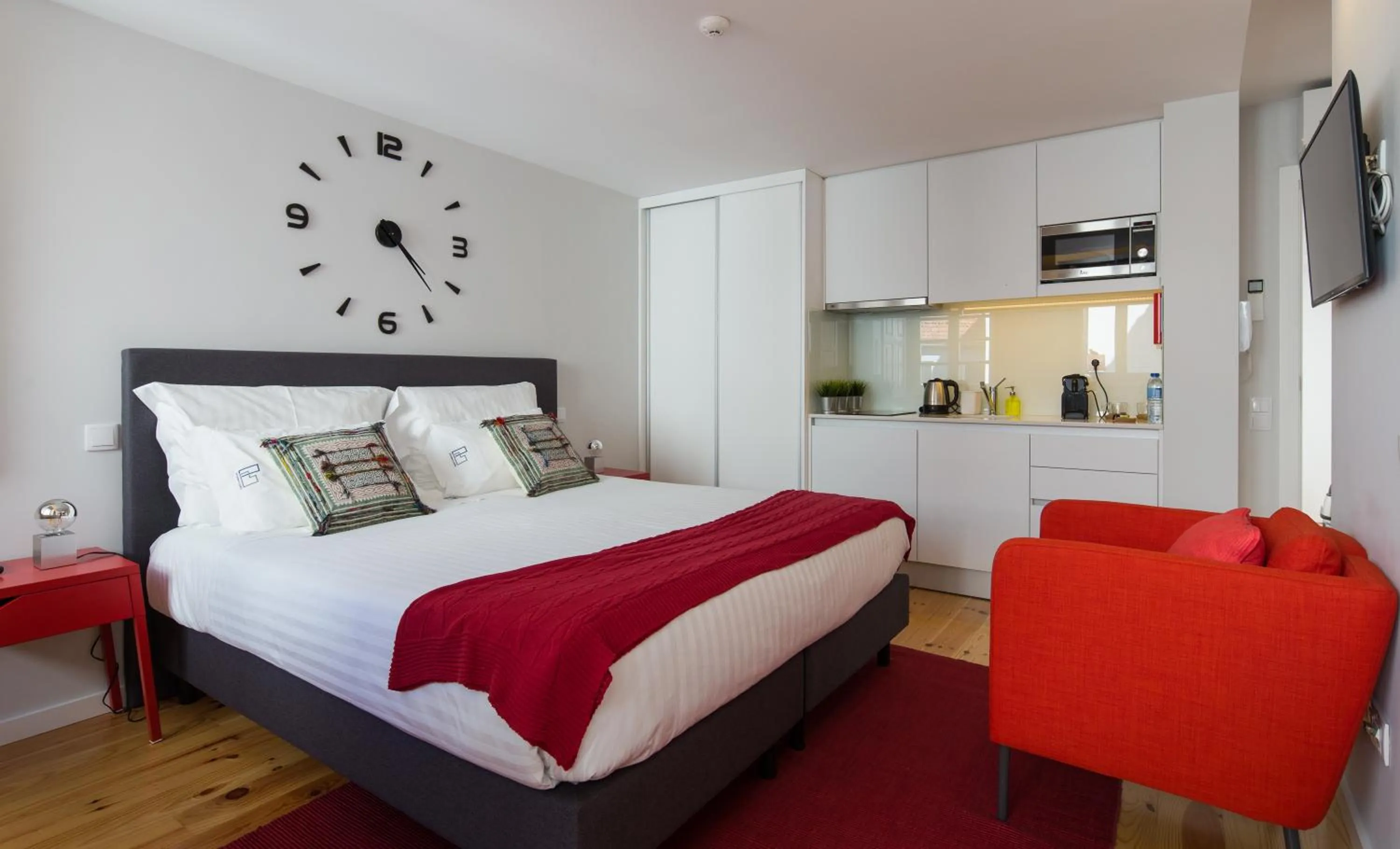 Photo of the whole room, Bed in Virtudes City Lofts