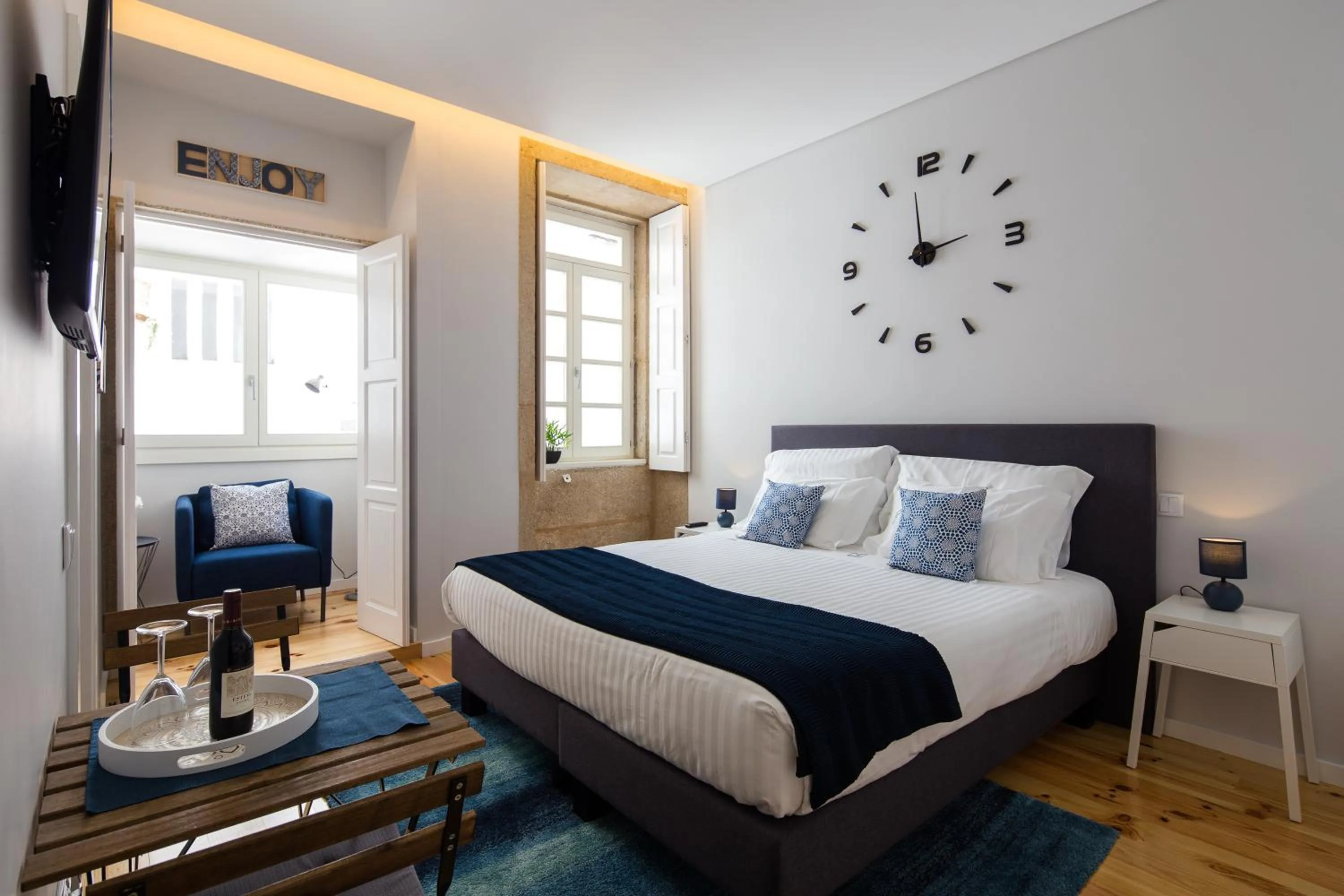 Photo of the whole room, Bed in Virtudes City Lofts