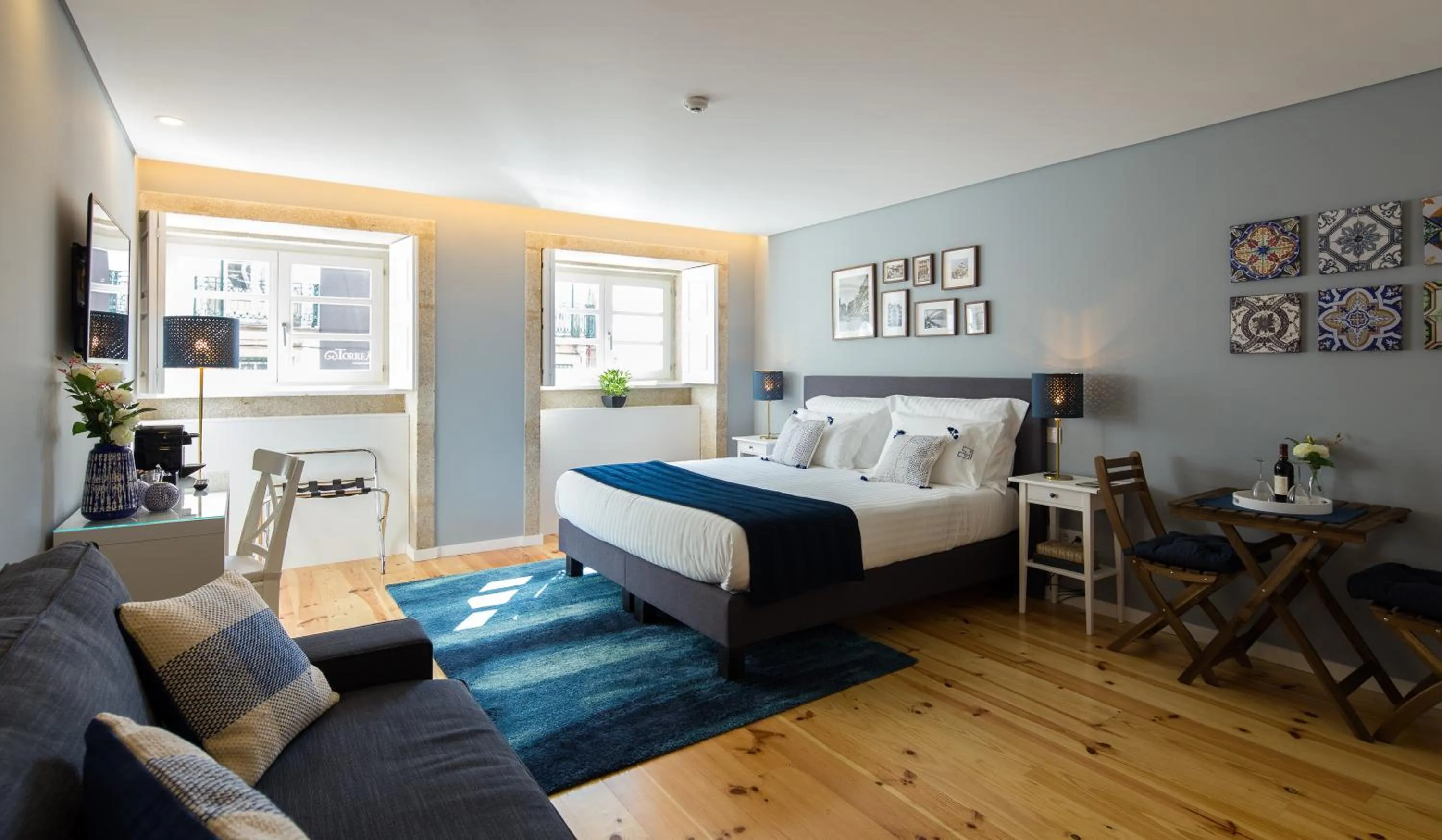 Photo of the whole room, Bed in Virtudes City Lofts