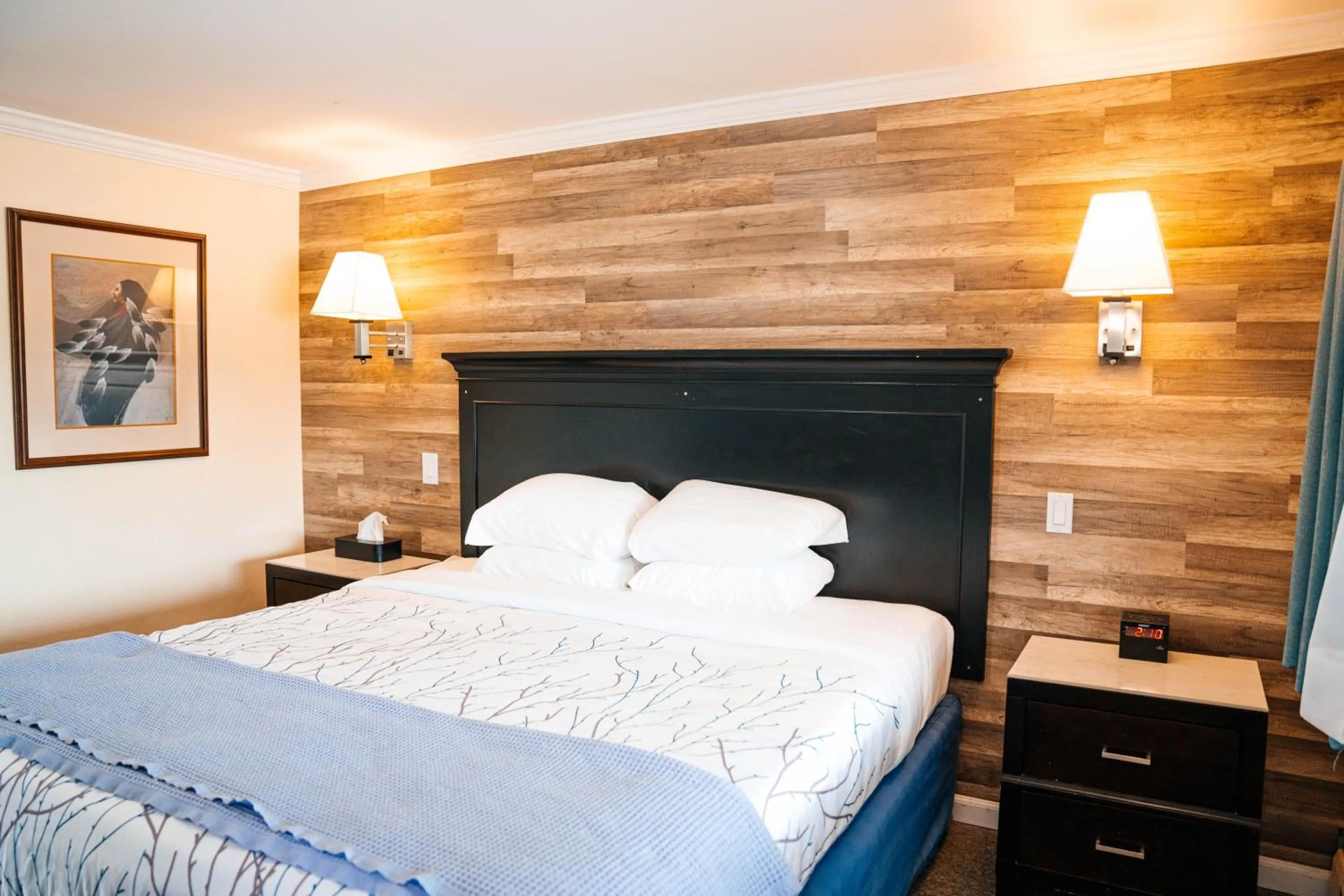 Bed in Salida Inn & Monarch Suites