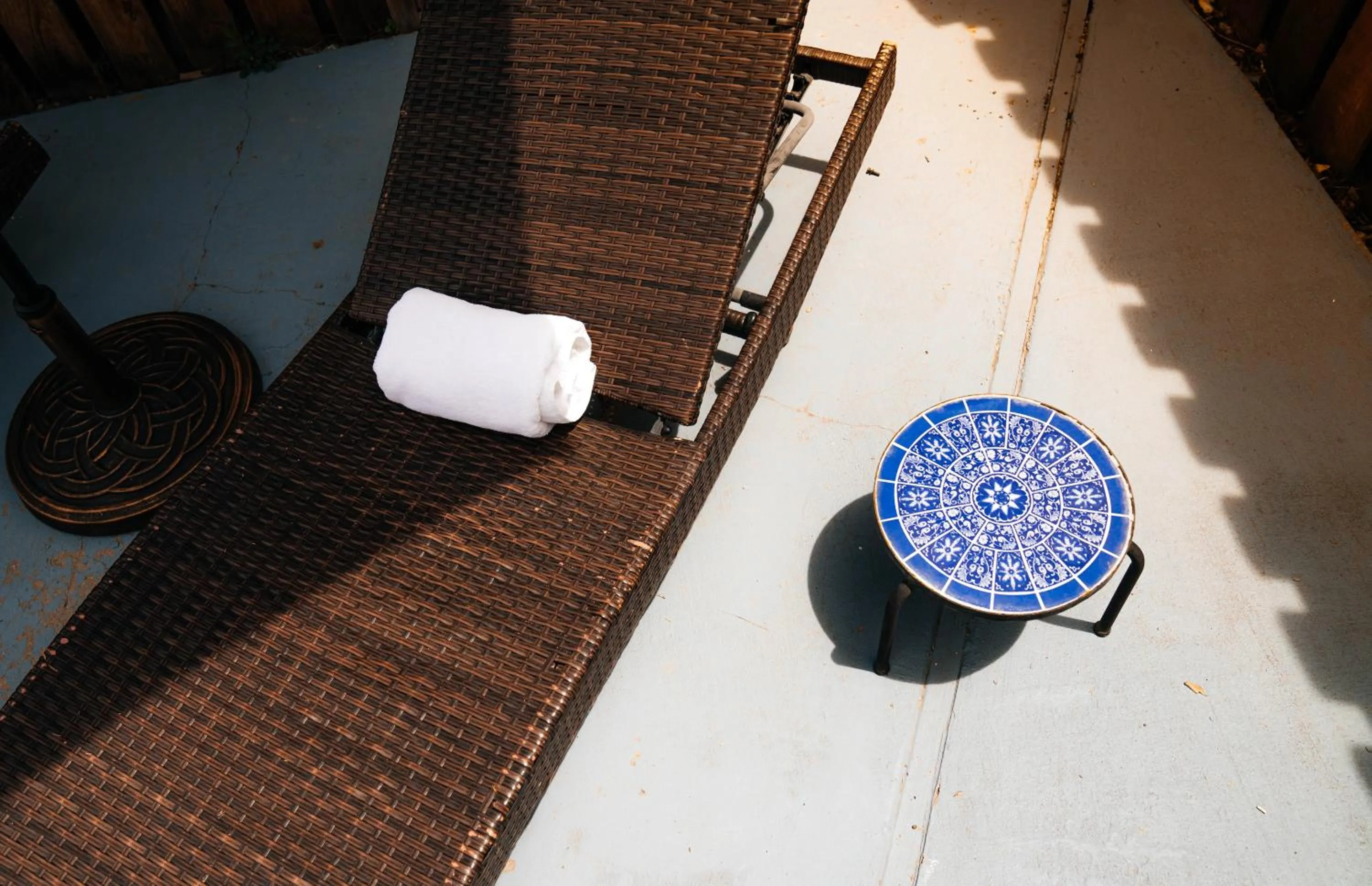 sunbed in Salida Inn & Monarch Suites