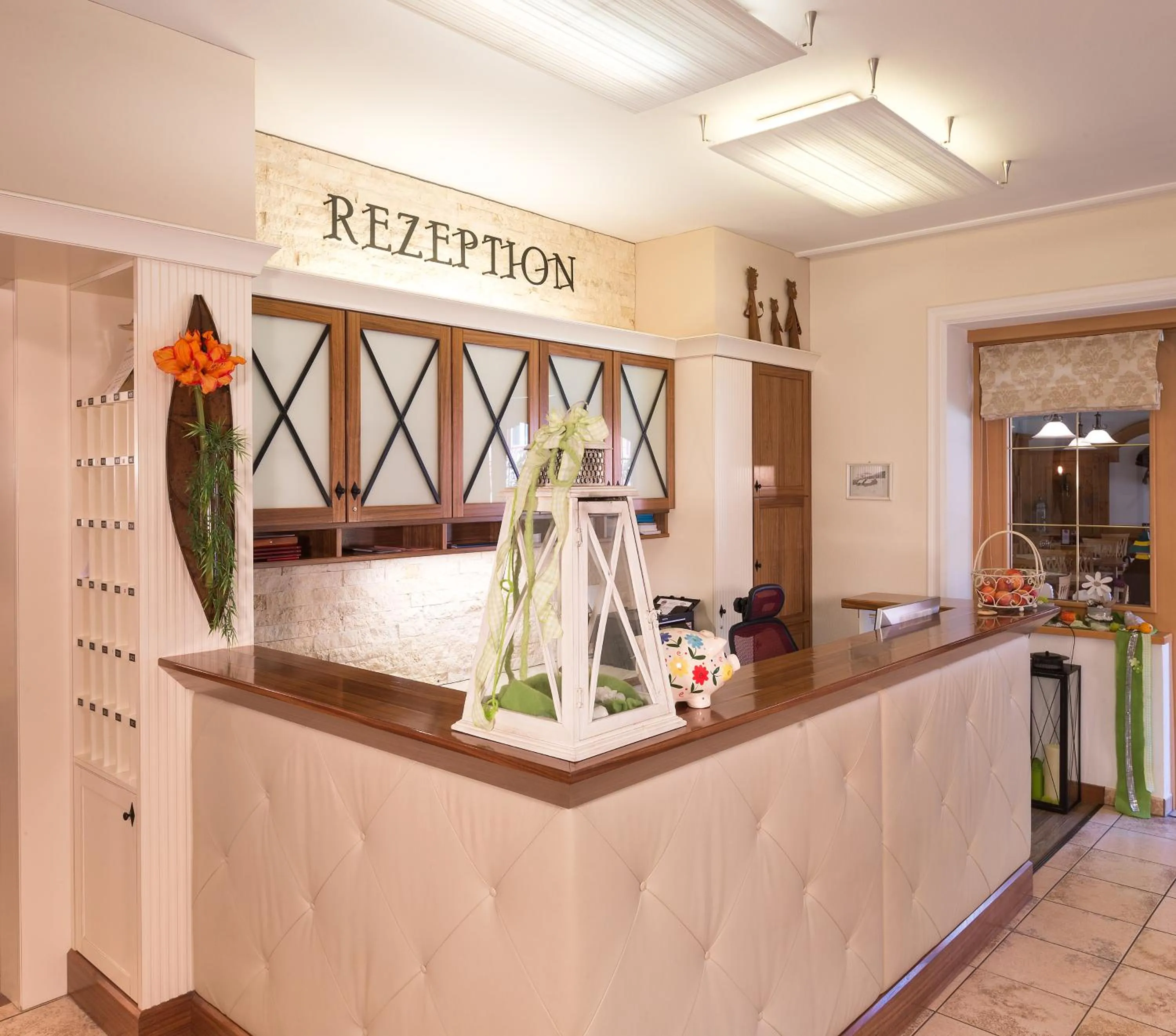 Lobby or reception in Bliem's Familienhotel