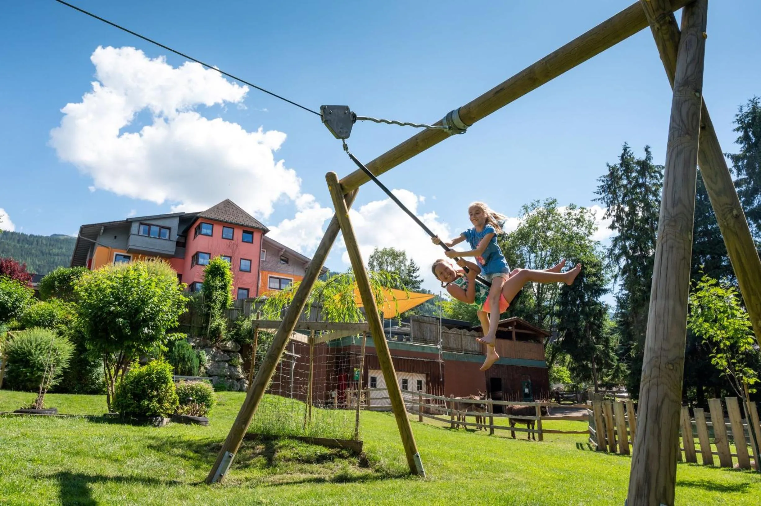 Children play ground in Bliem's Familienhotel