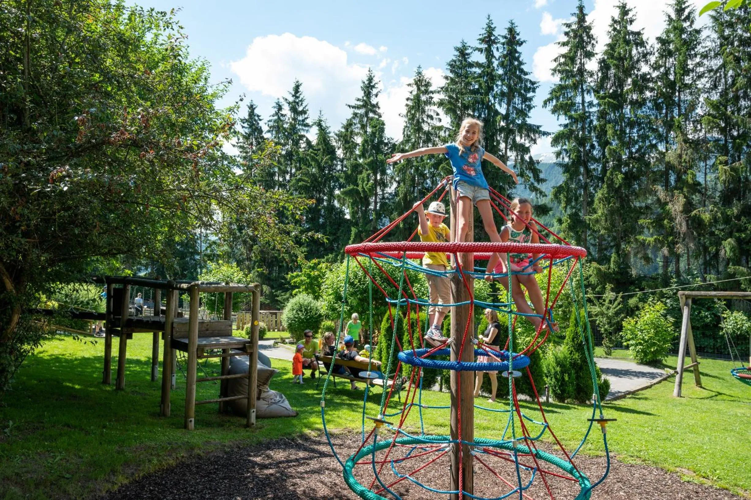 Children play ground in Bliem's Familienhotel