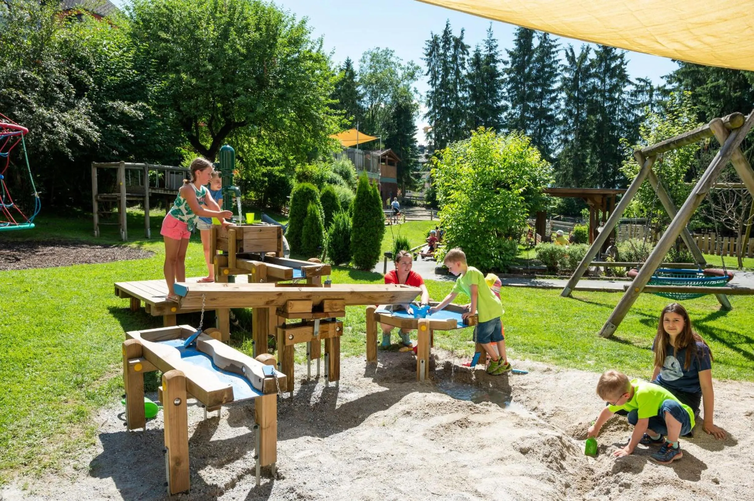 Children play ground in Bliem's Familienhotel