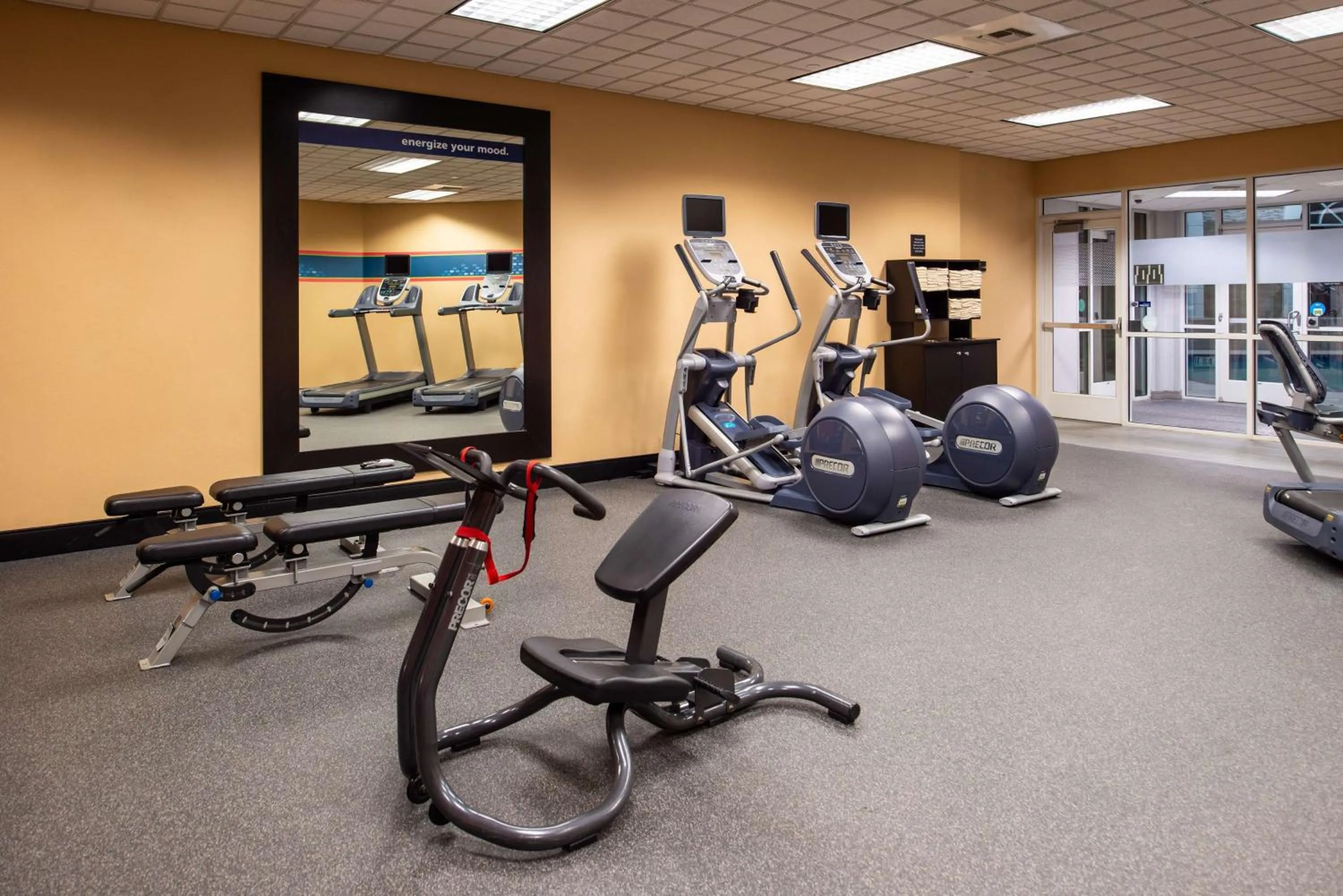 Fitness centre/facilities in Hampton Inn & Suites Boise/Spectrum
