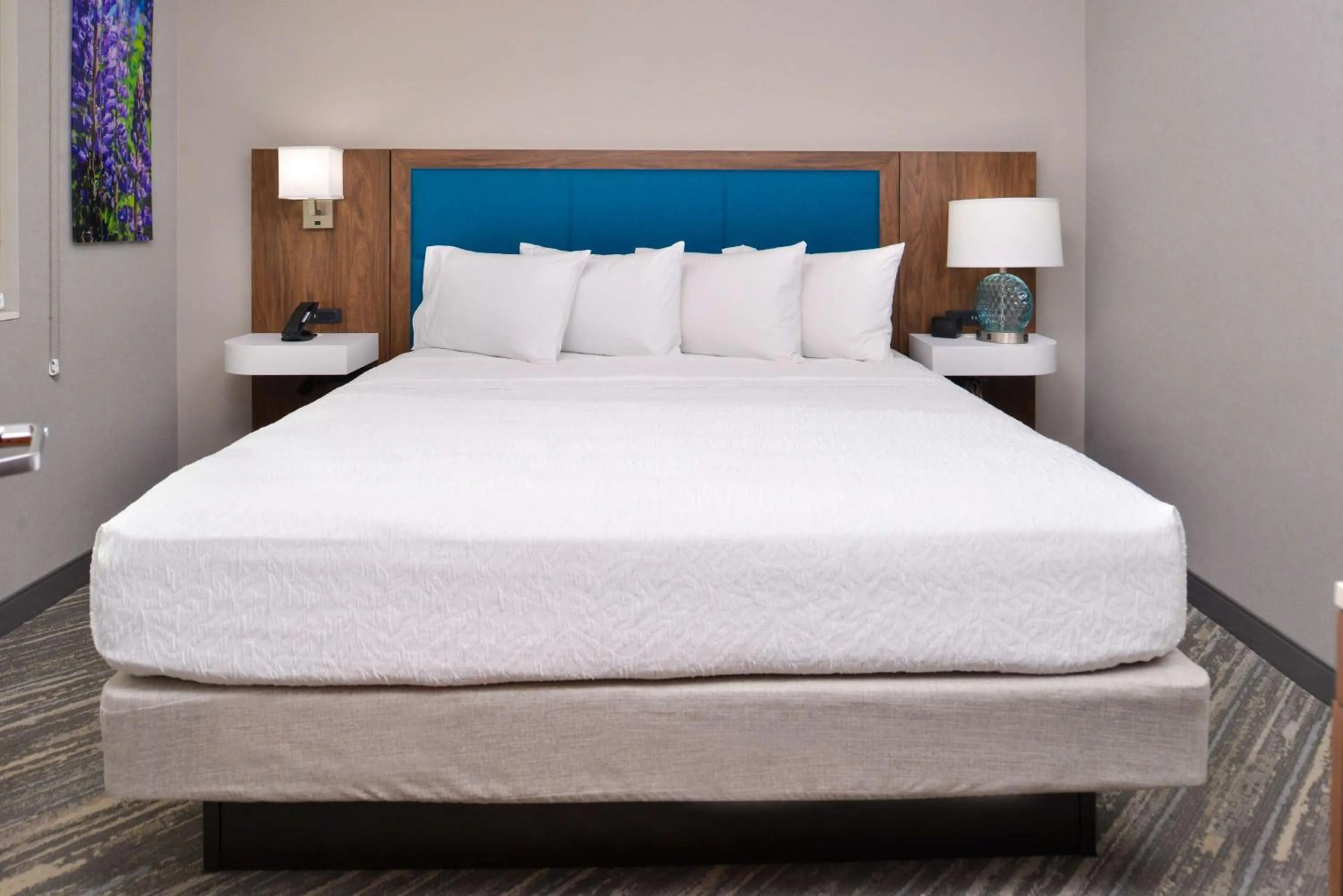 Bed in Hampton Inn & Suites Boise/Spectrum