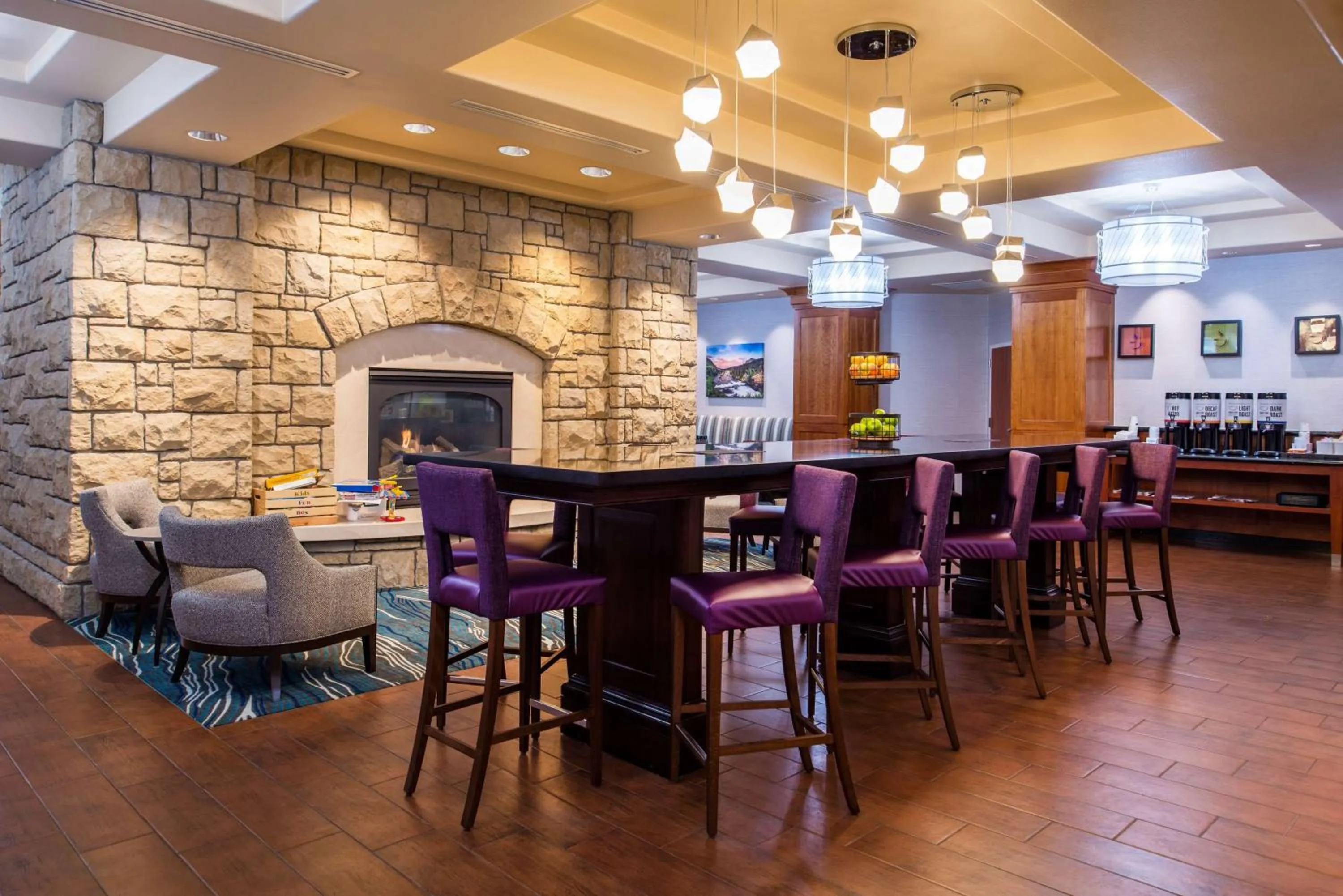 Lobby or reception in Hampton Inn & Suites Boise/Spectrum