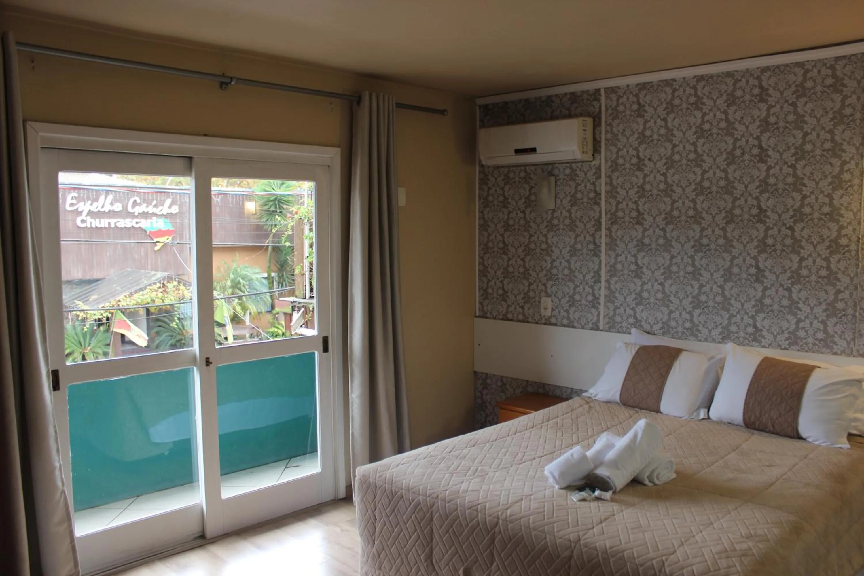 Bed in Pousada Ruppenthal