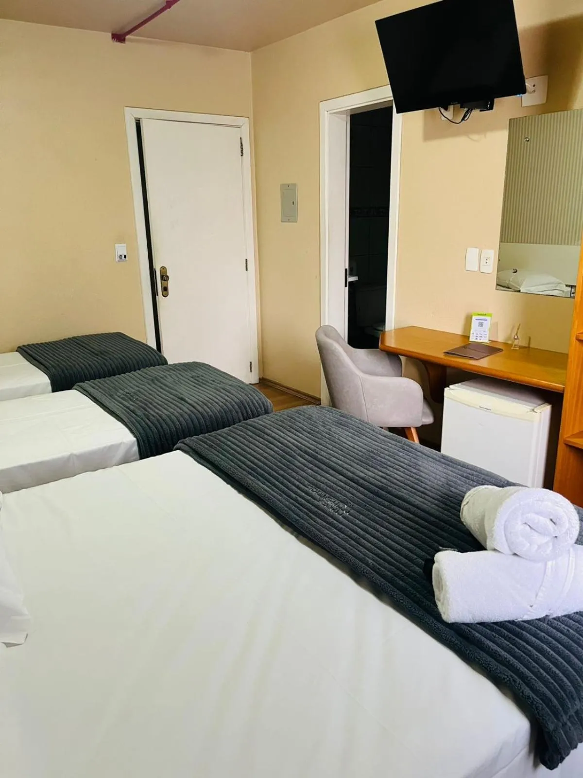 Bed in Pousada Ruppenthal