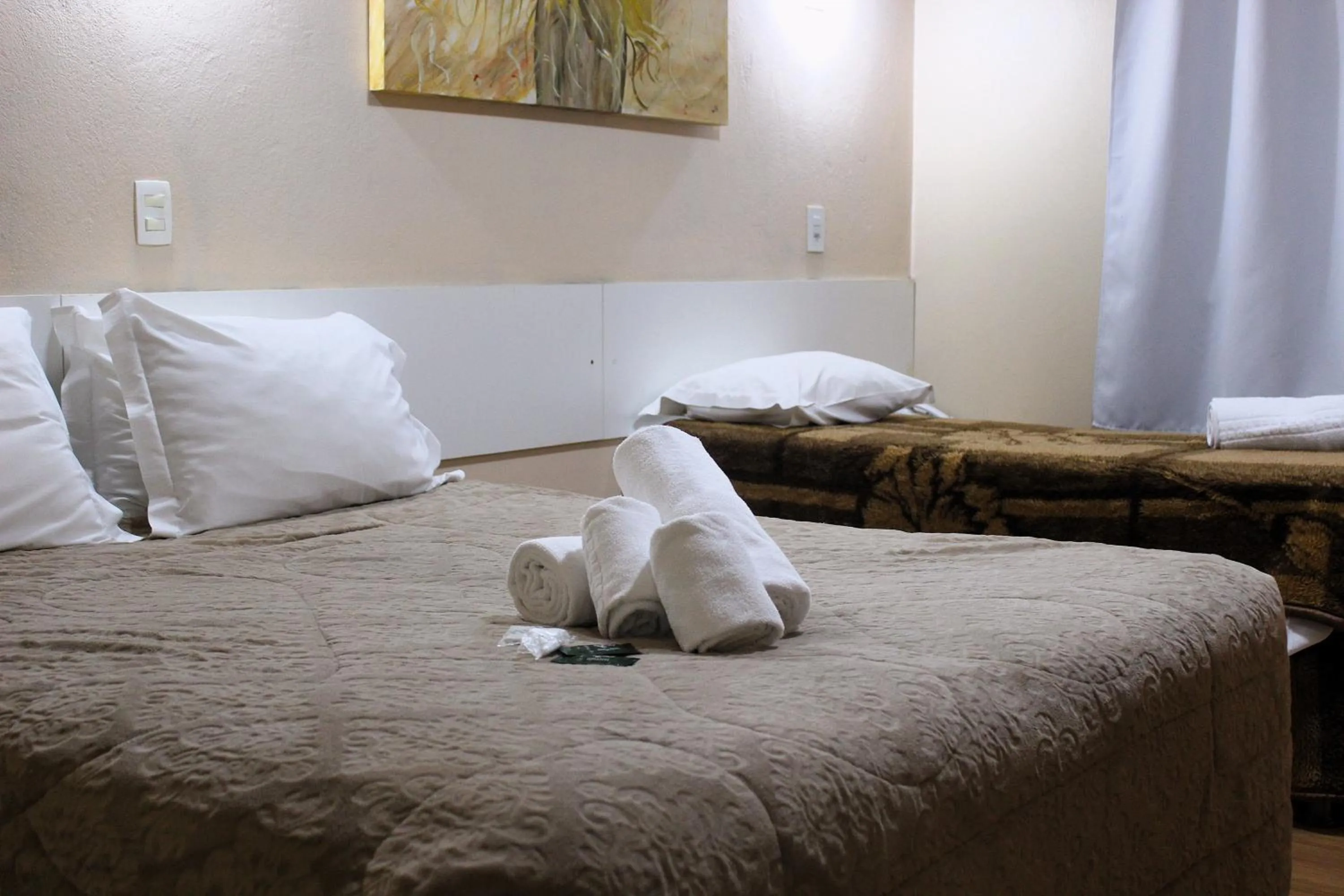 Bed in Pousada Ruppenthal