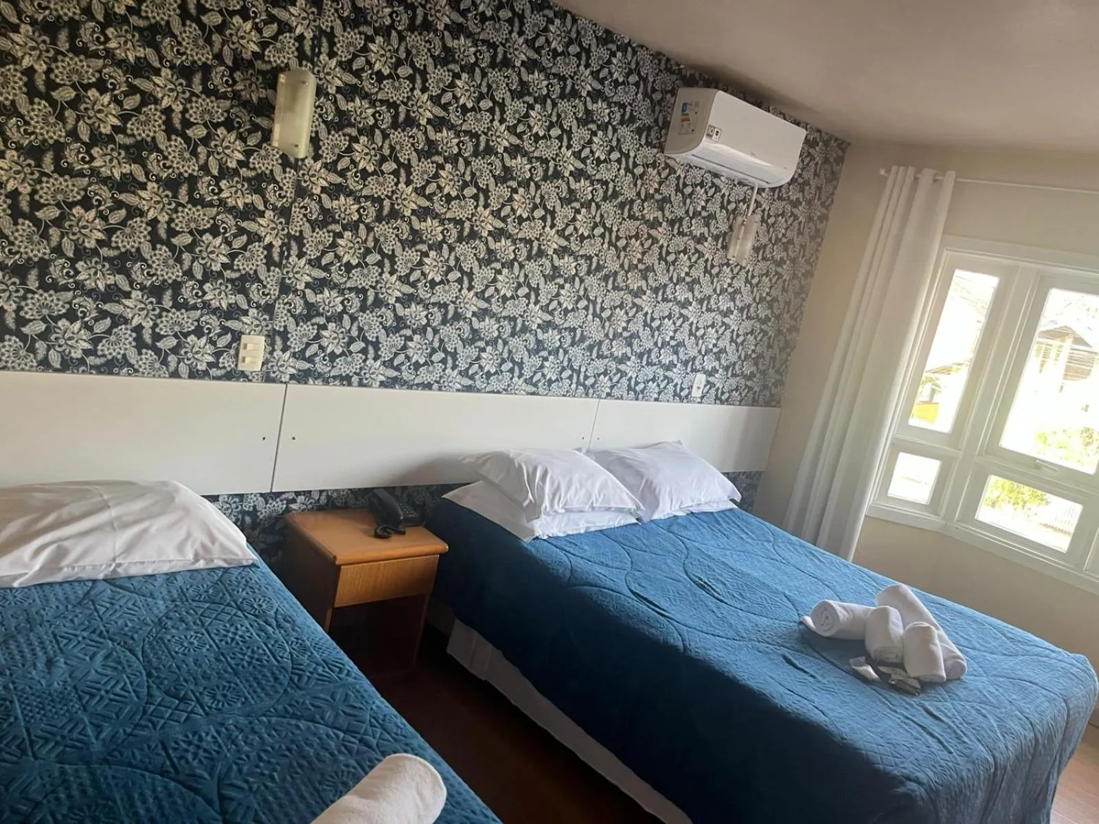 Bed in Pousada Ruppenthal