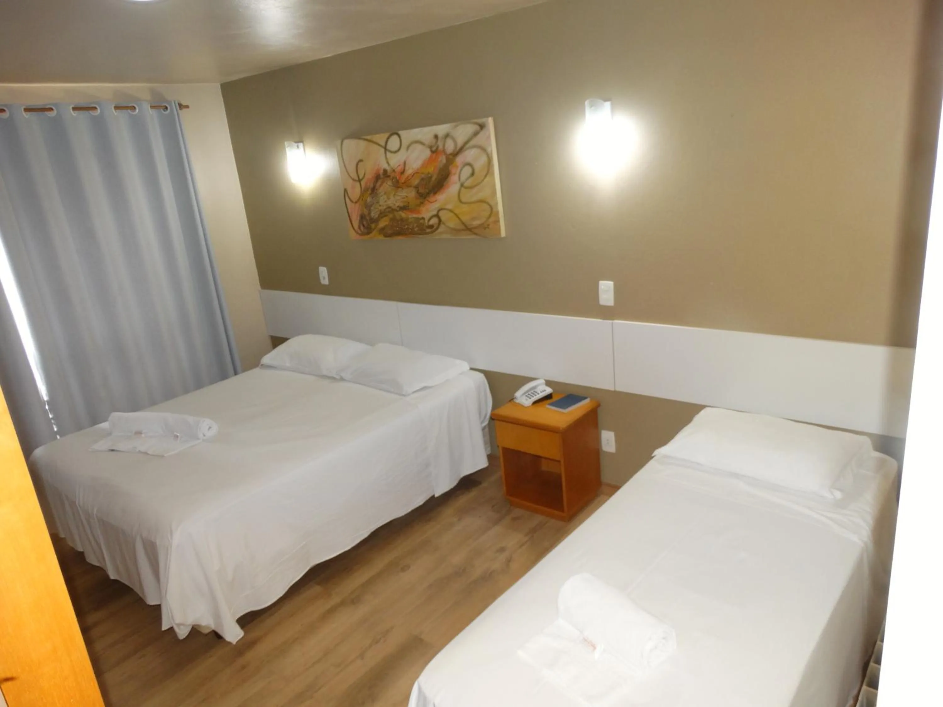 Bed in Pousada Ruppenthal