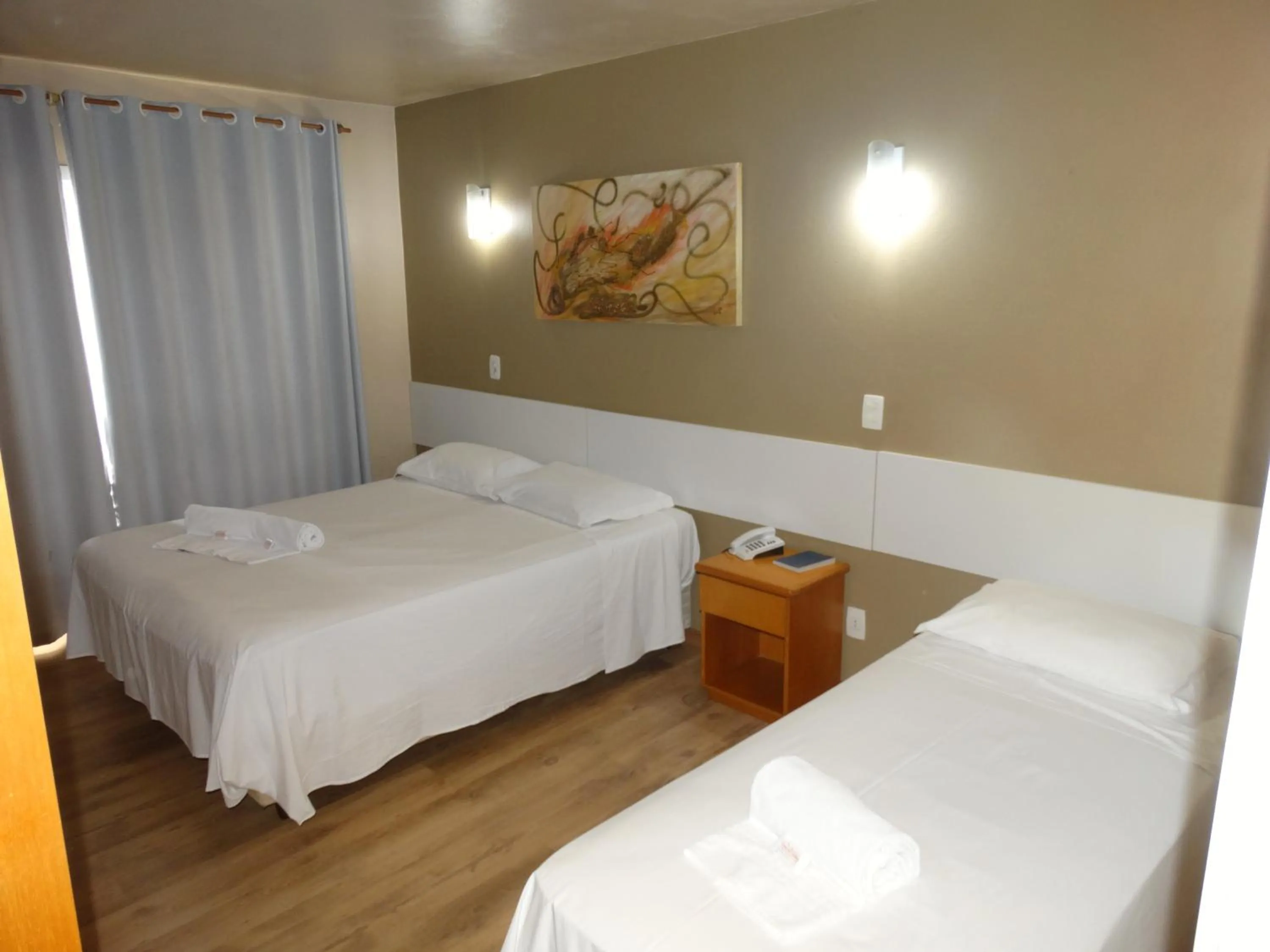 Bed in Pousada Ruppenthal