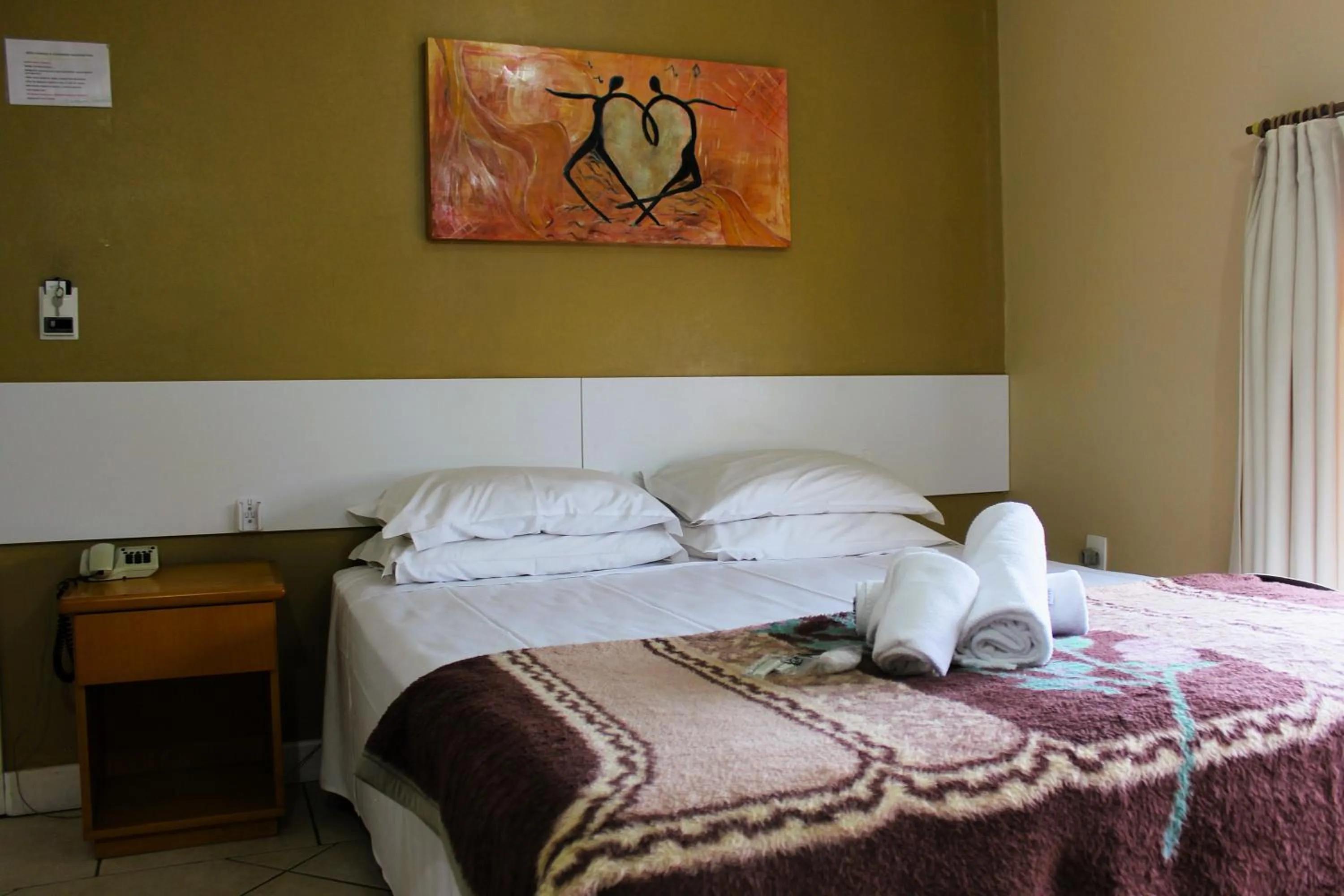 Bed in Pousada Ruppenthal