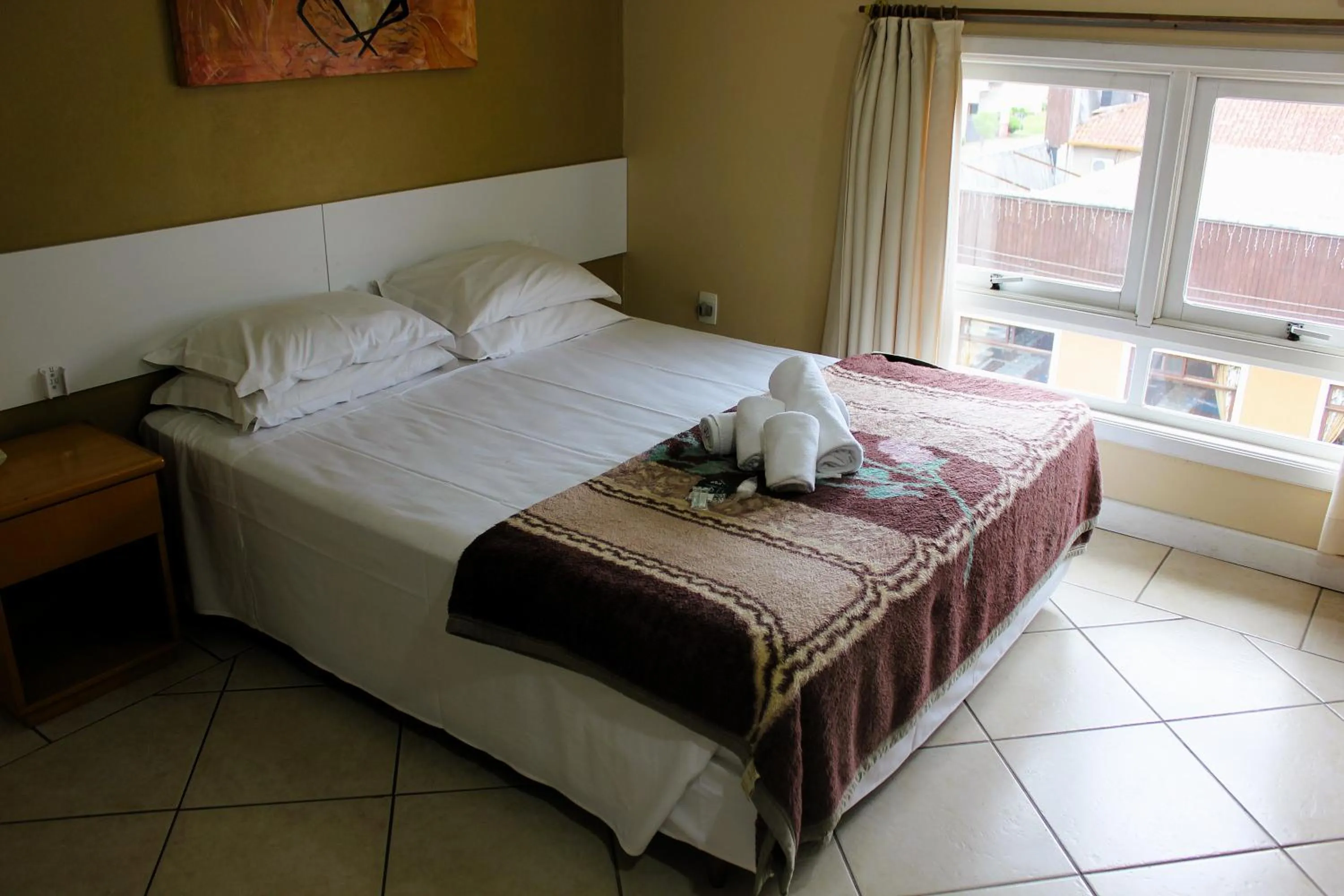 Bed in Pousada Ruppenthal