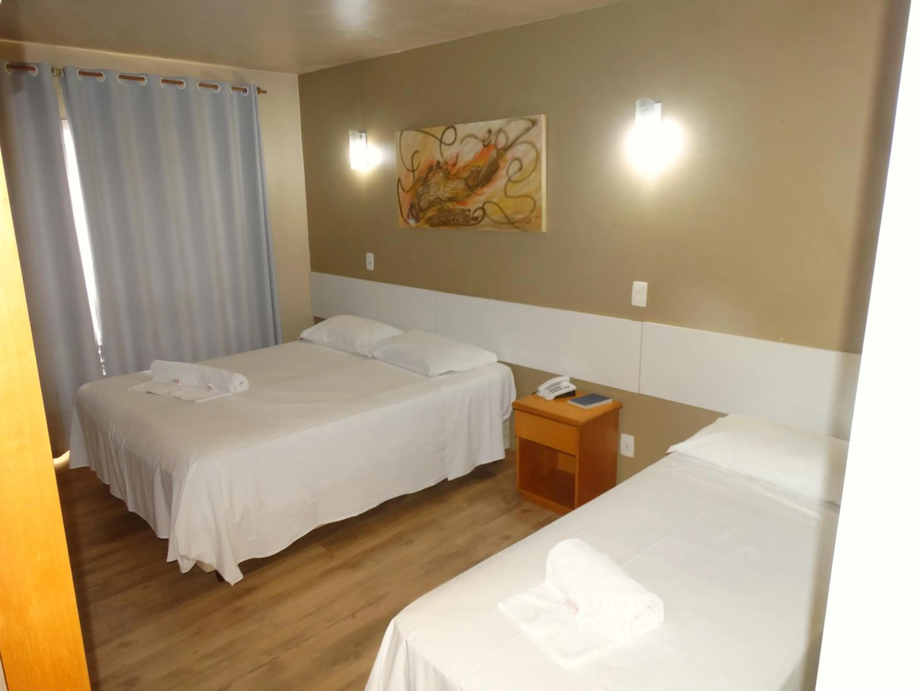 Bed in Pousada Ruppenthal