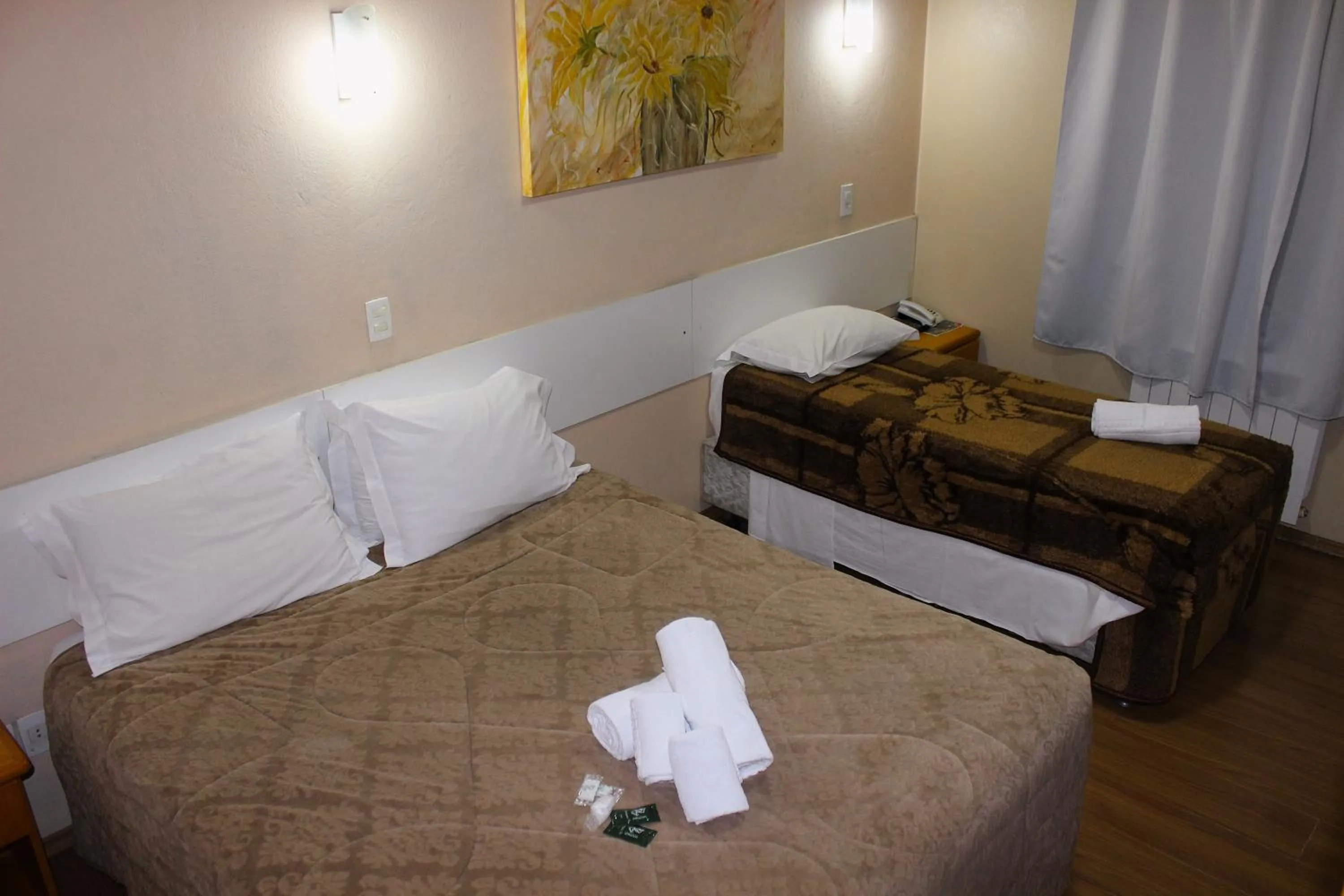 Bed in Pousada Ruppenthal