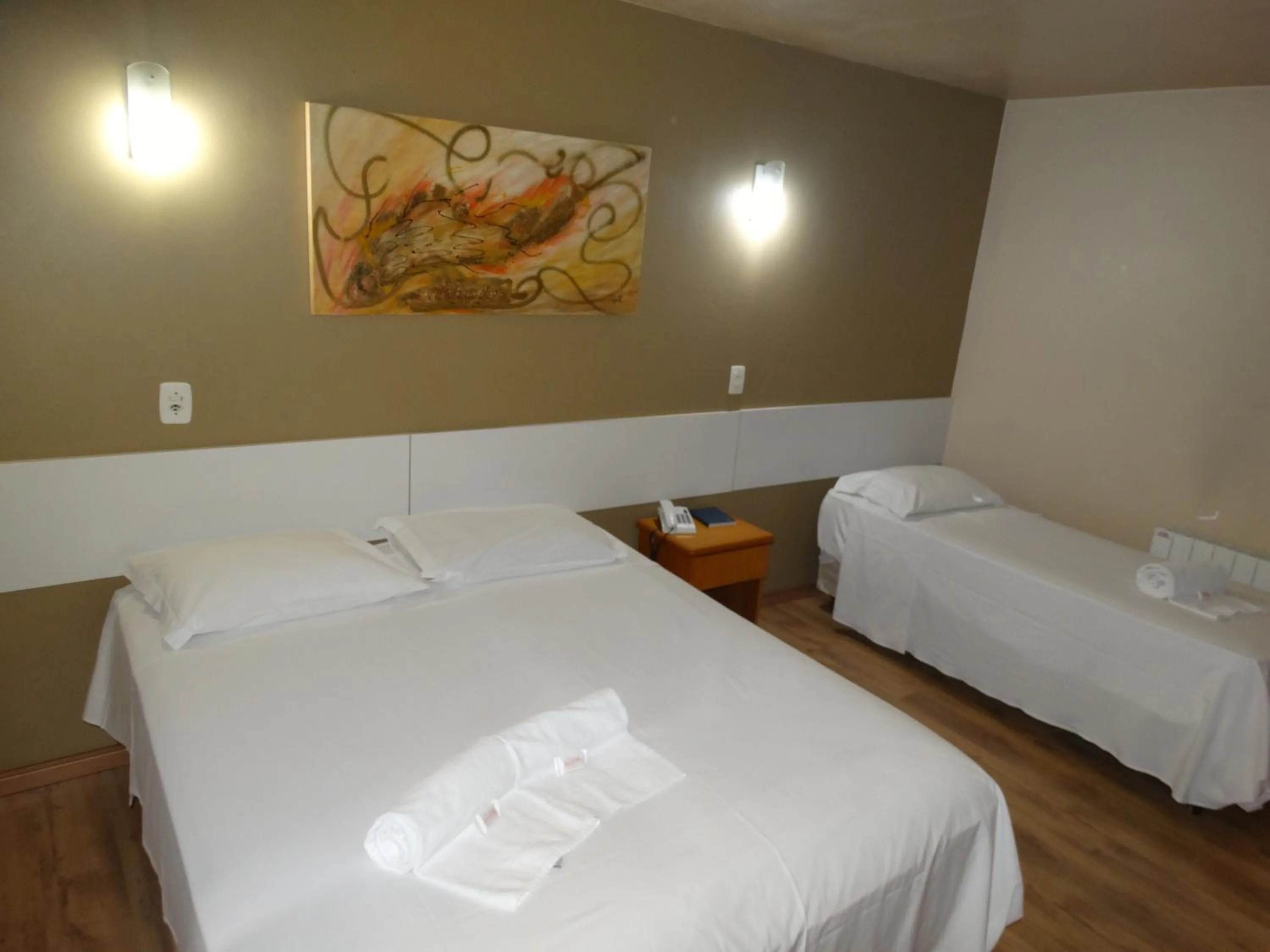 Bed in Pousada Ruppenthal