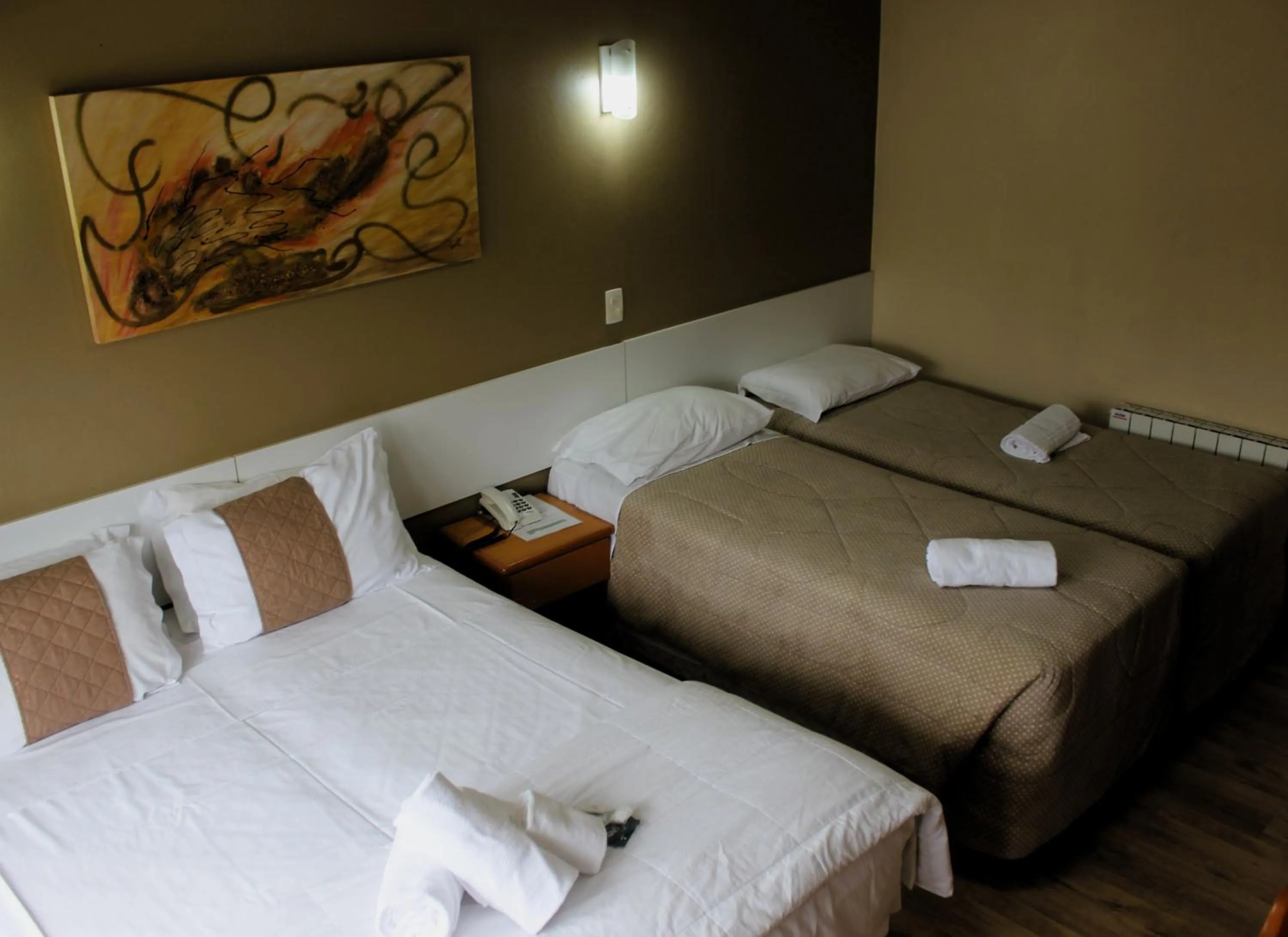 Bed in Pousada Ruppenthal