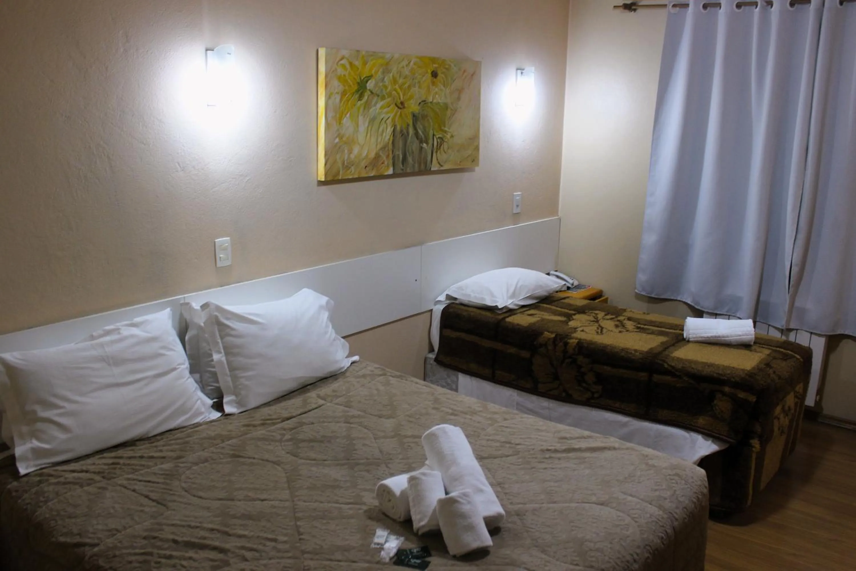 Bed in Pousada Ruppenthal