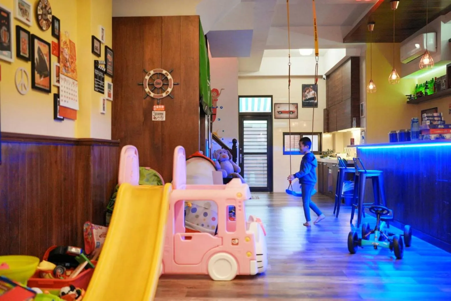 Living room in The Hide Bed and breakfast