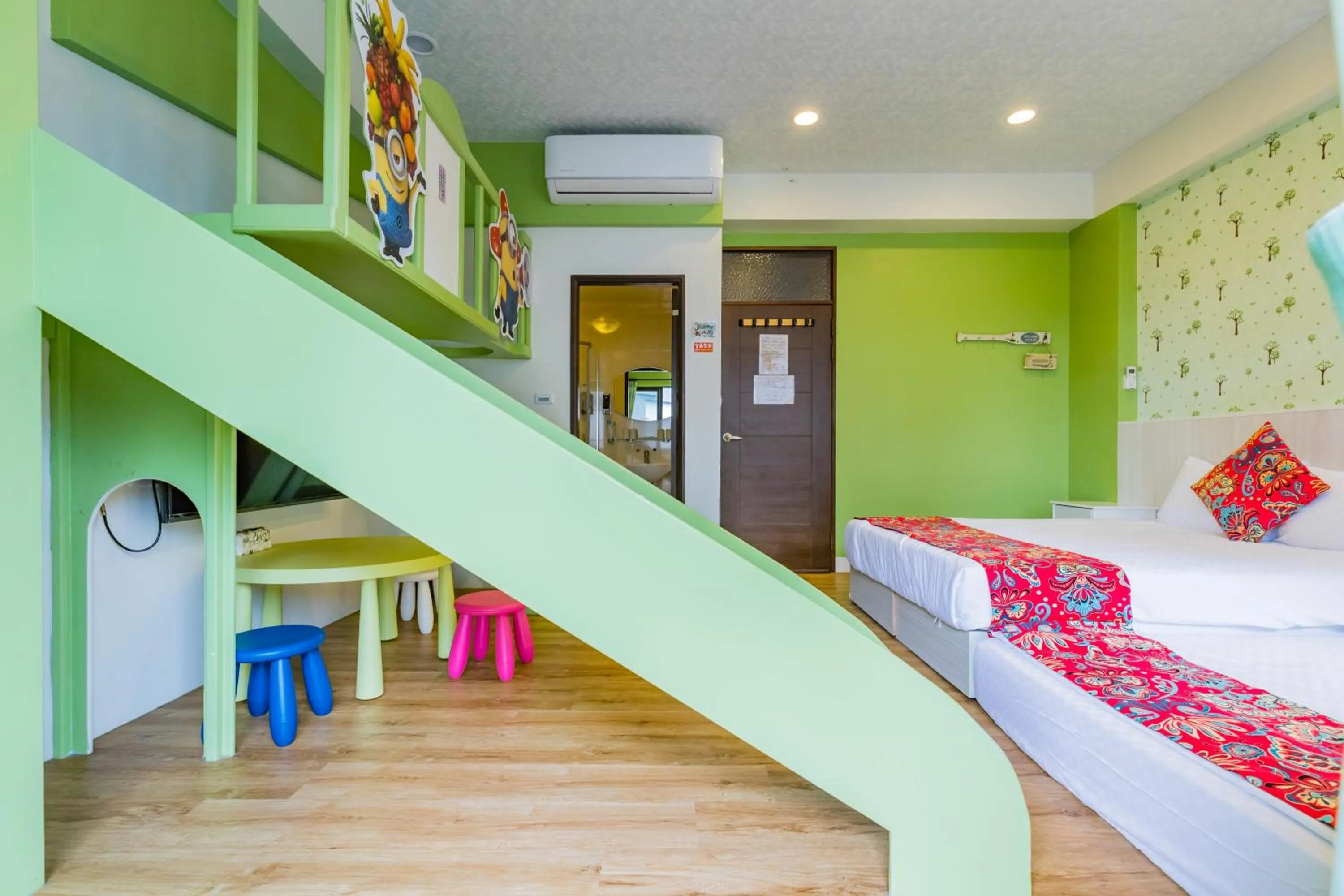 Bedroom in The Hide Bed and breakfast