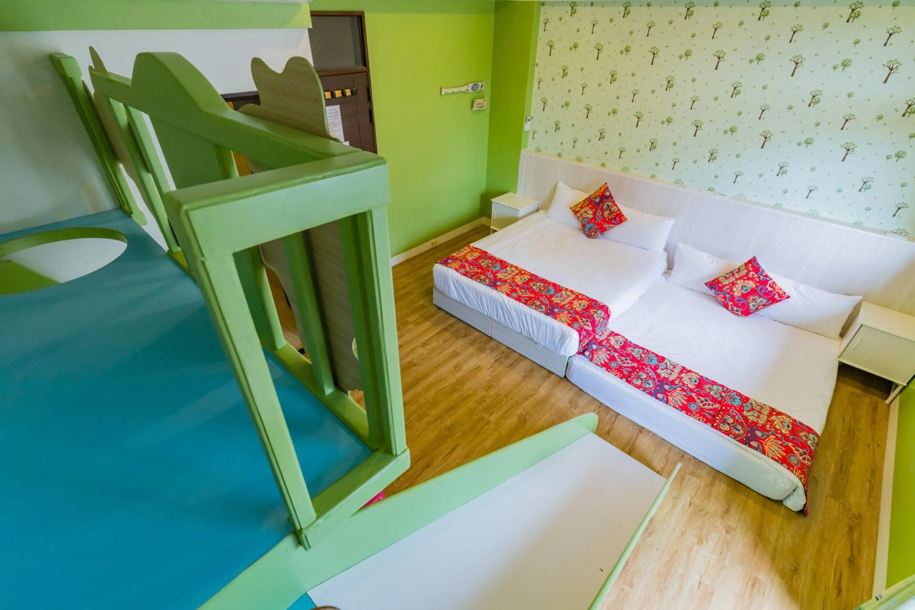 Bedroom in The Hide Bed and breakfast