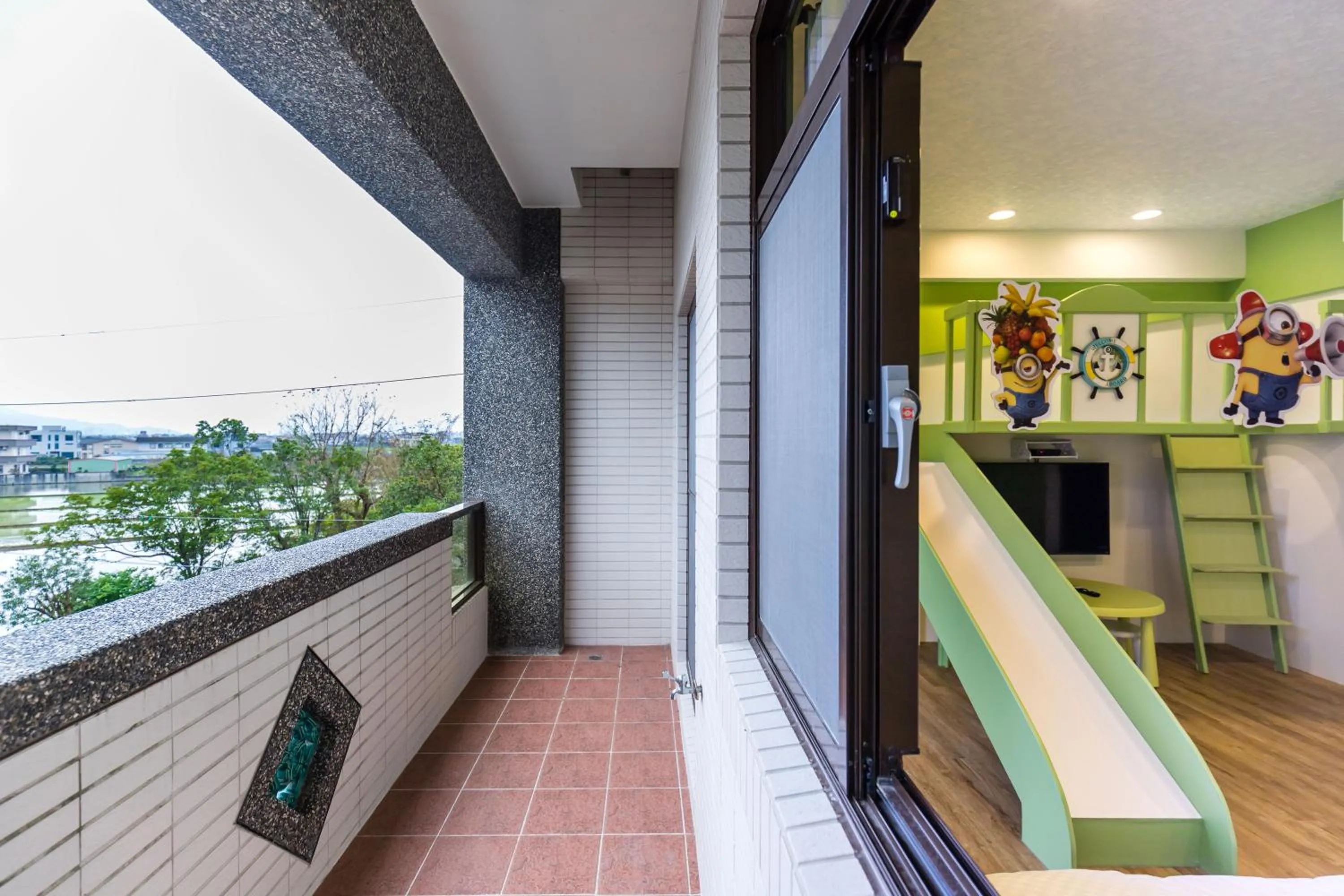 Balcony/Terrace in The Hide Bed and breakfast