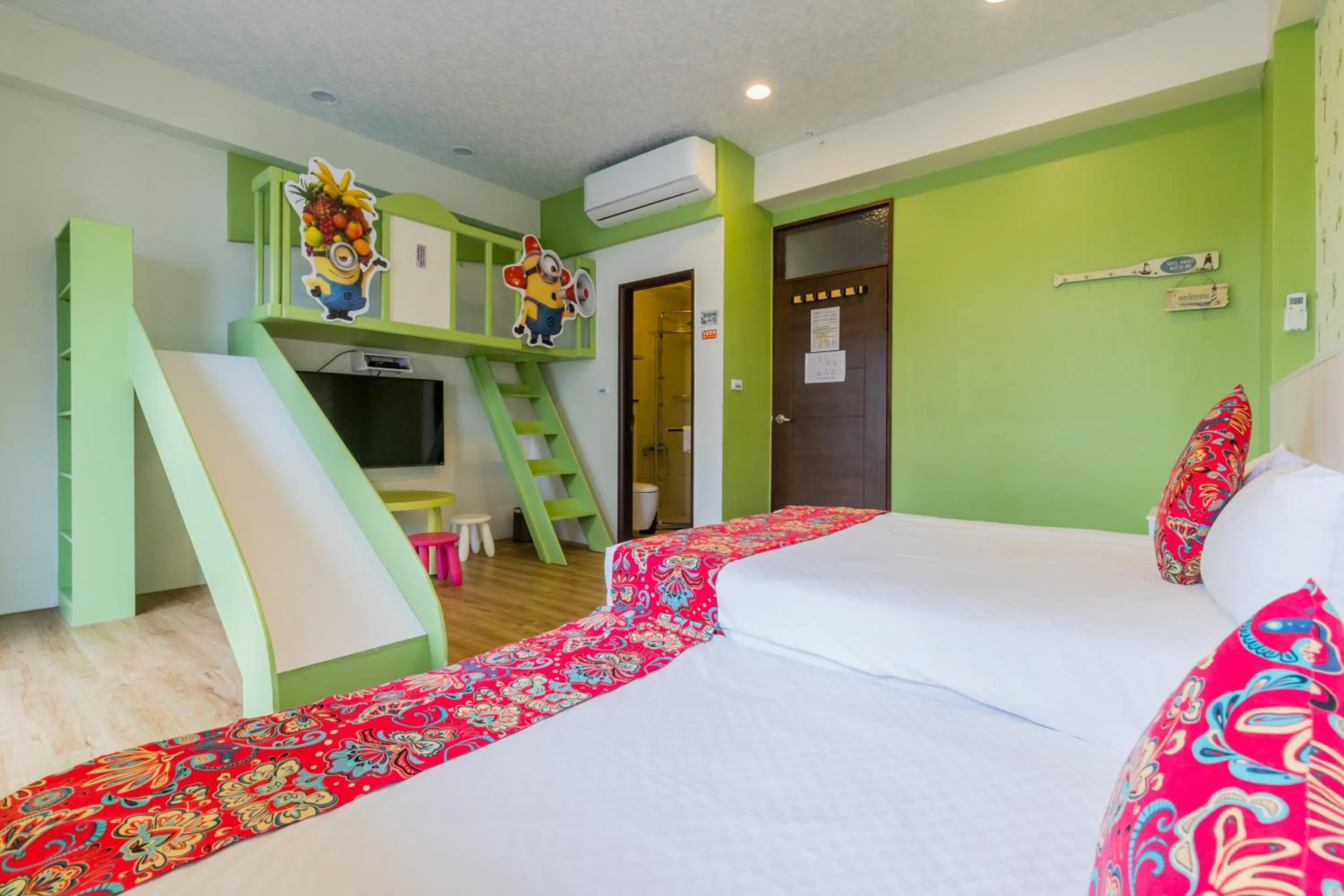 Bedroom in The Hide Bed and breakfast