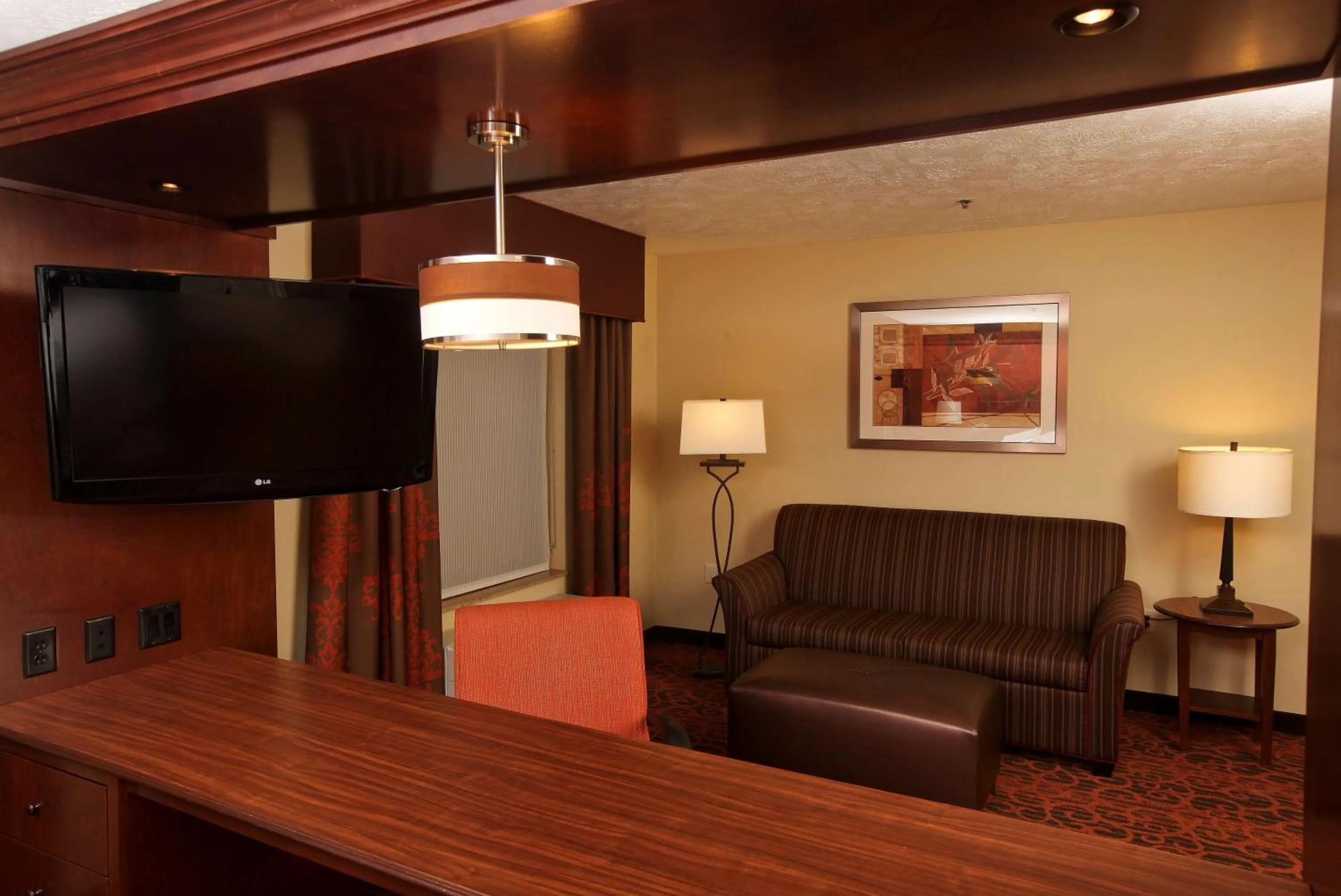 Living room in Hampton Inn & Suites Fargo Medical Center