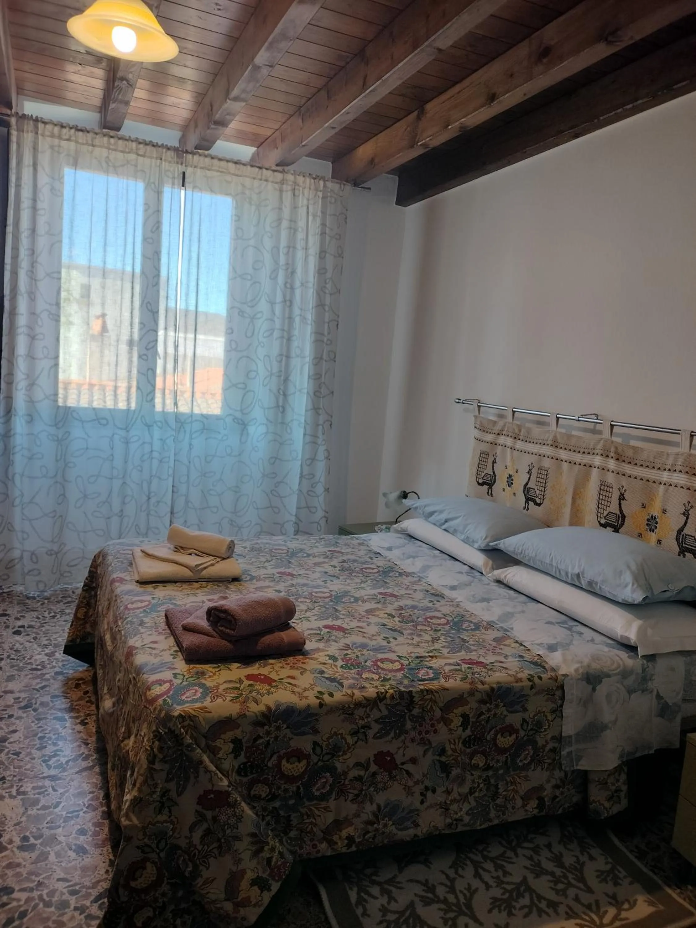 Bed in La Casa Rossa