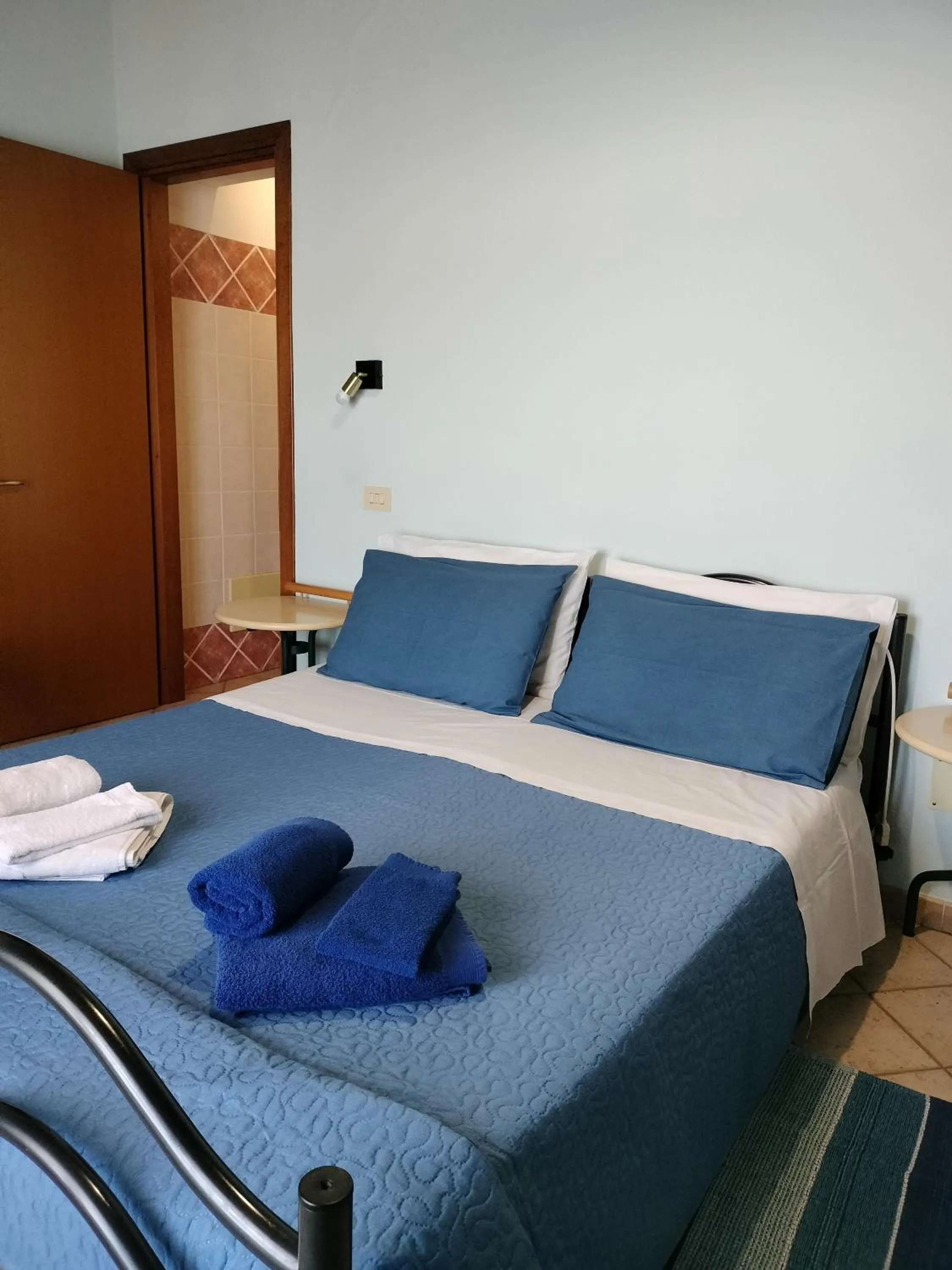 Bed in La Casa Rossa