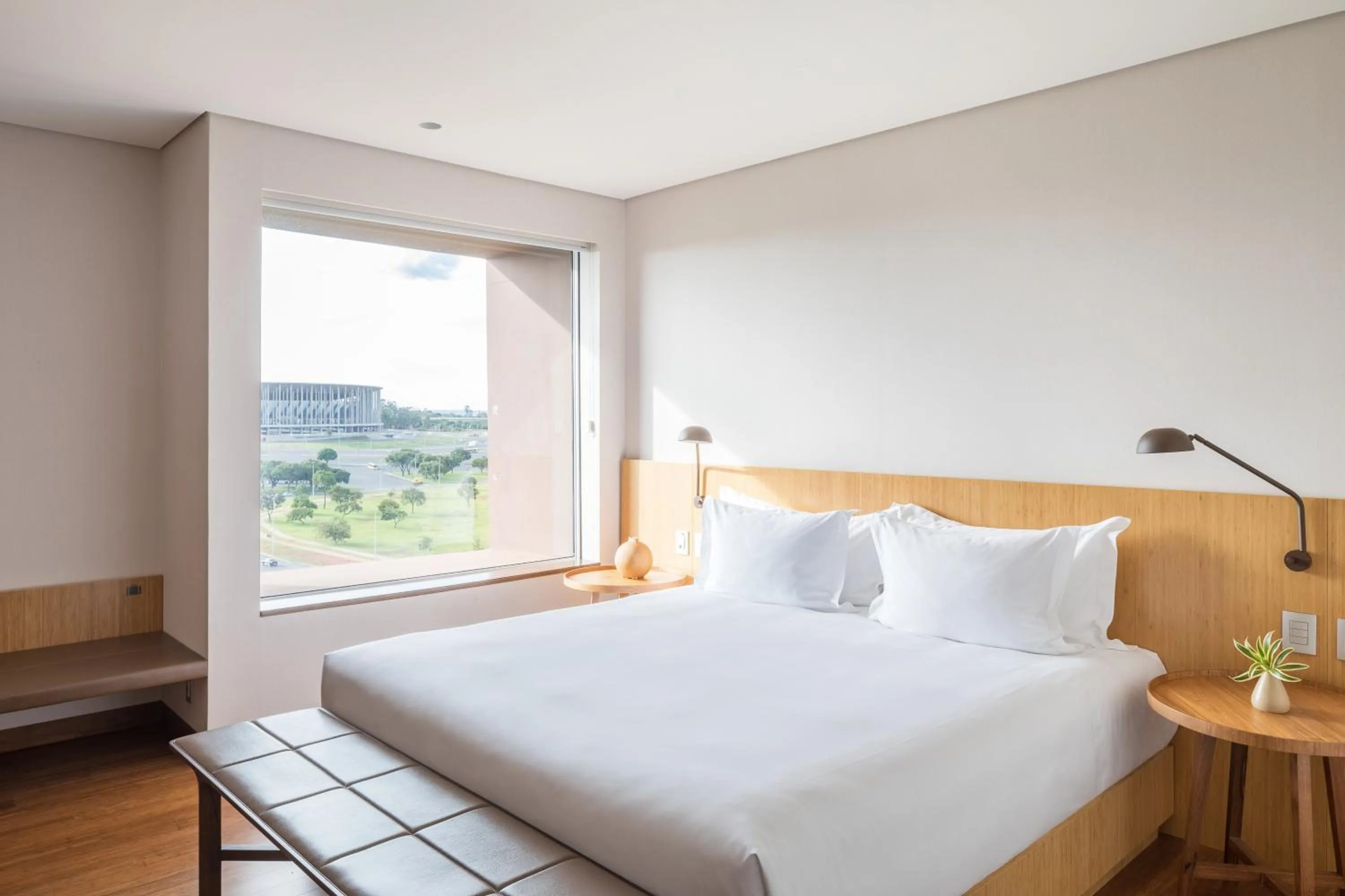 Bedroom, Bed in B Hotel Brasilia