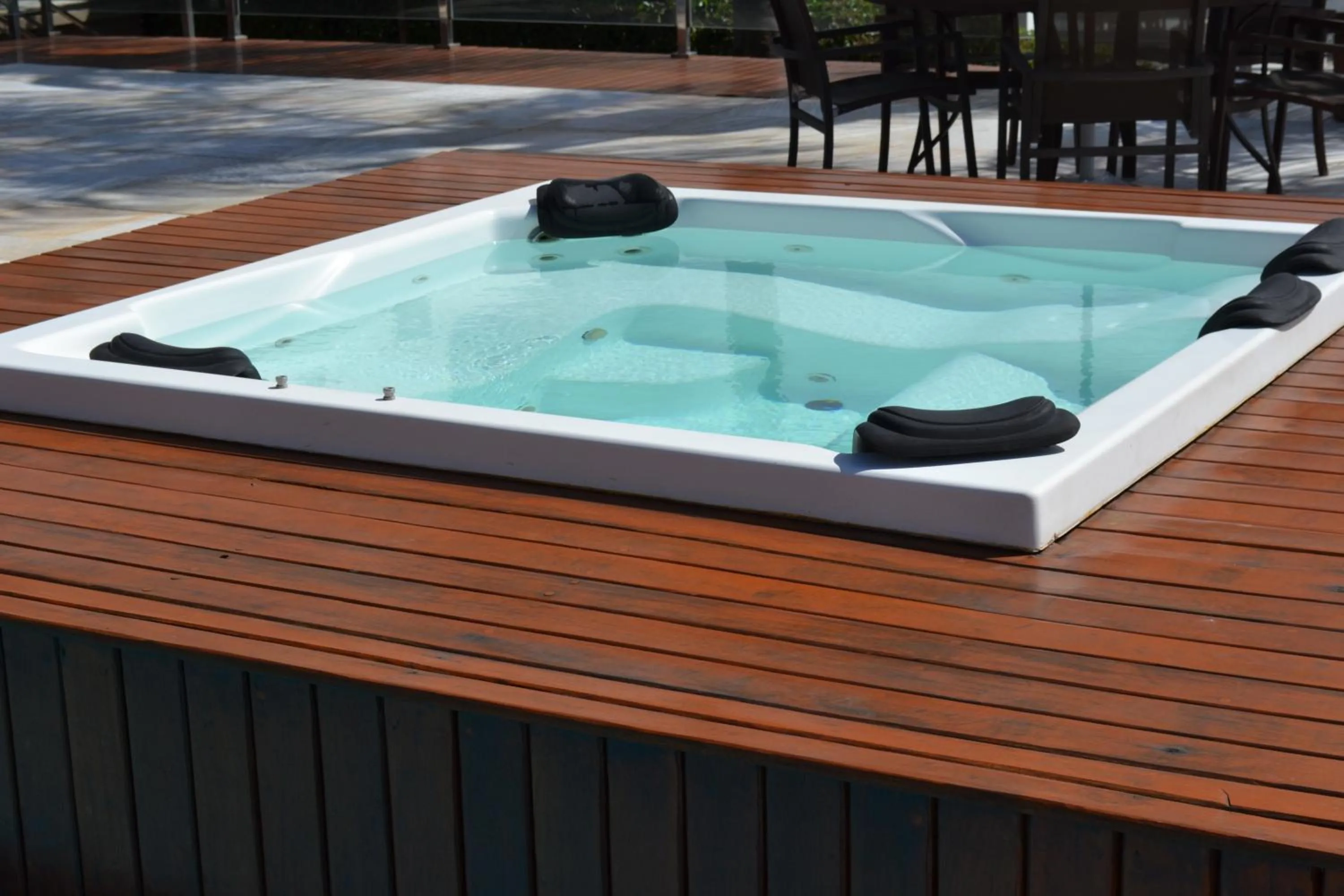 Hot Tub in Pousada Suítes do Lago