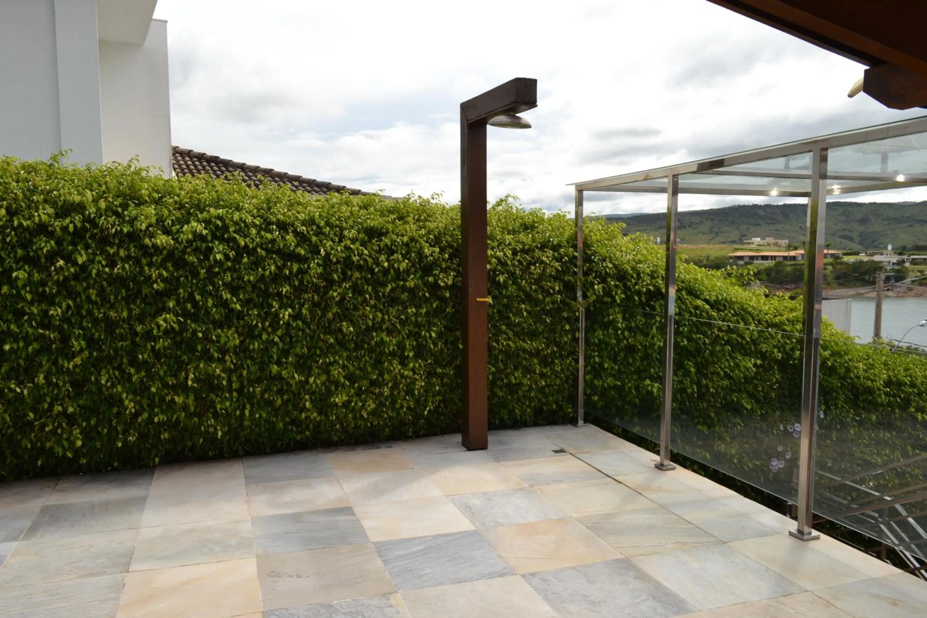 Balcony/Terrace in Pousada Suítes do Lago
