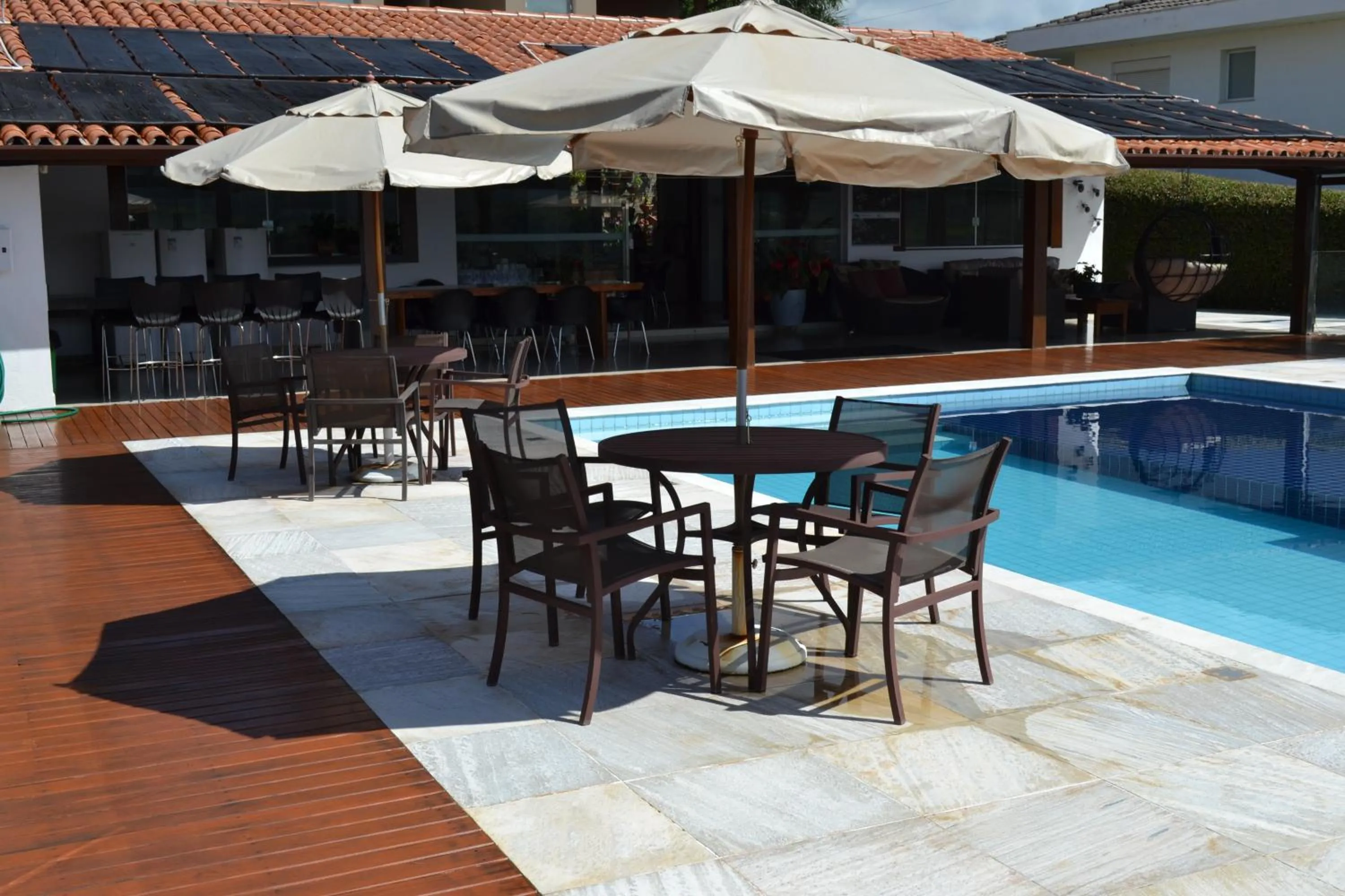 Patio in Pousada Suítes do Lago