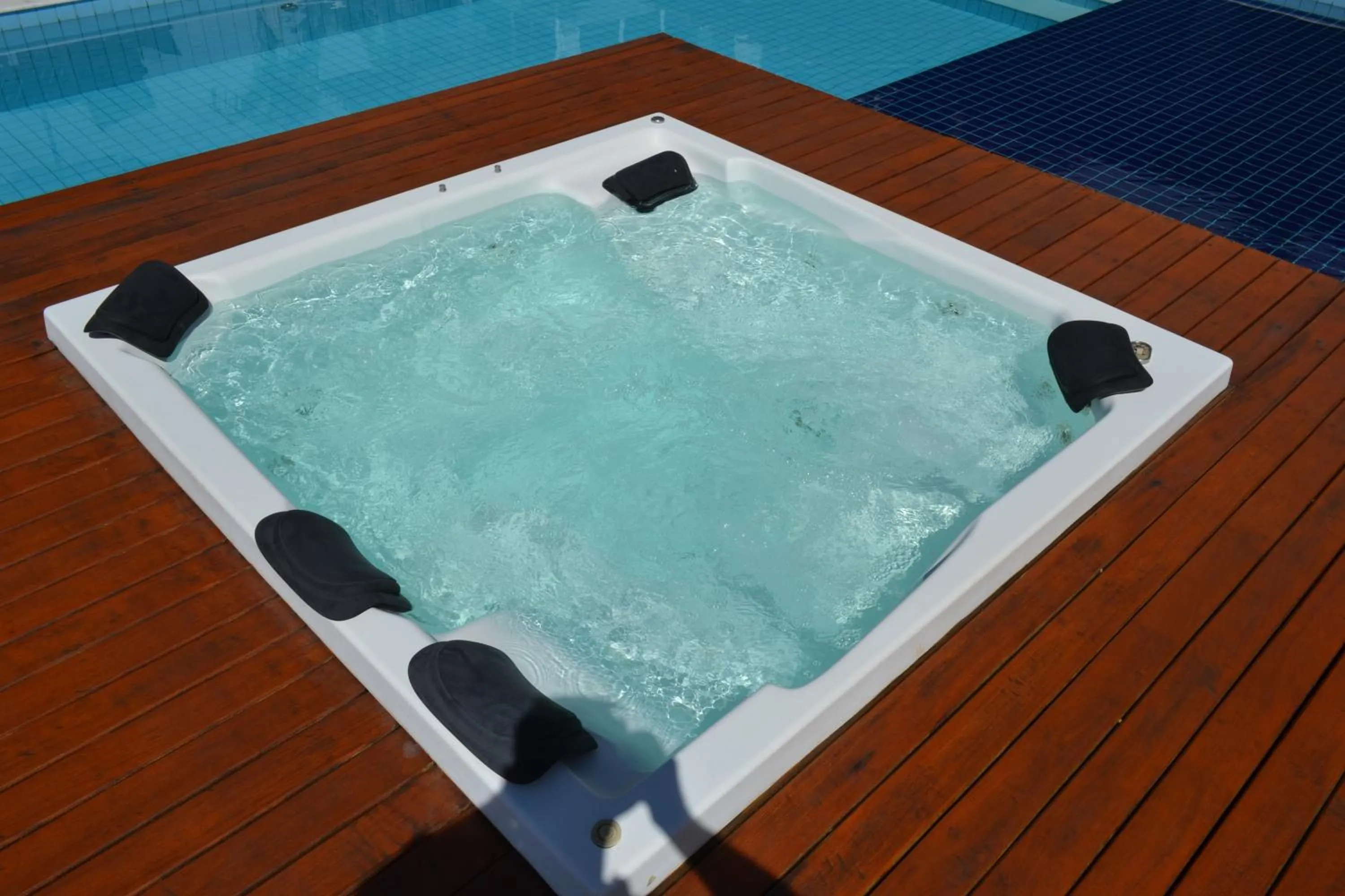 Hot Tub in Pousada Suítes do Lago