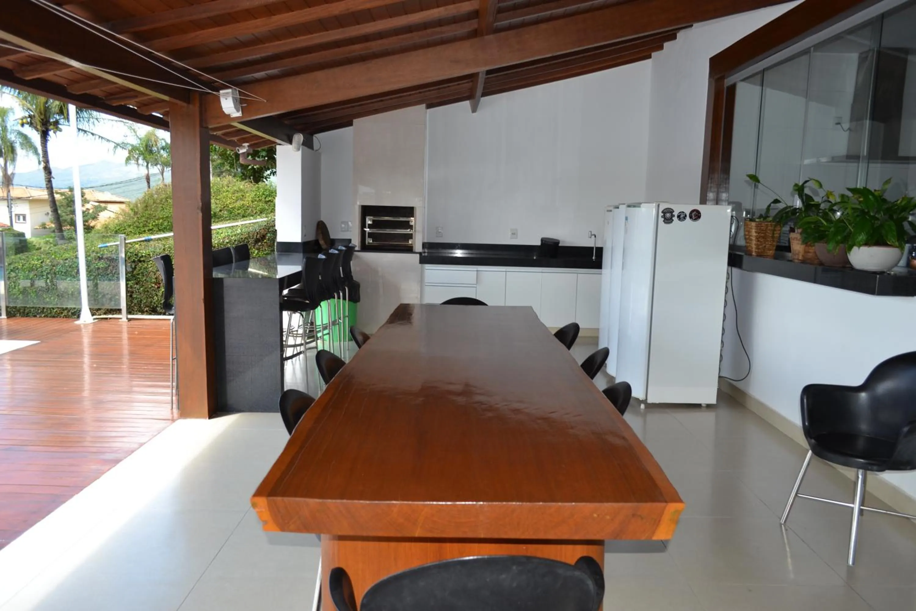 Dining area in Pousada Suítes do Lago