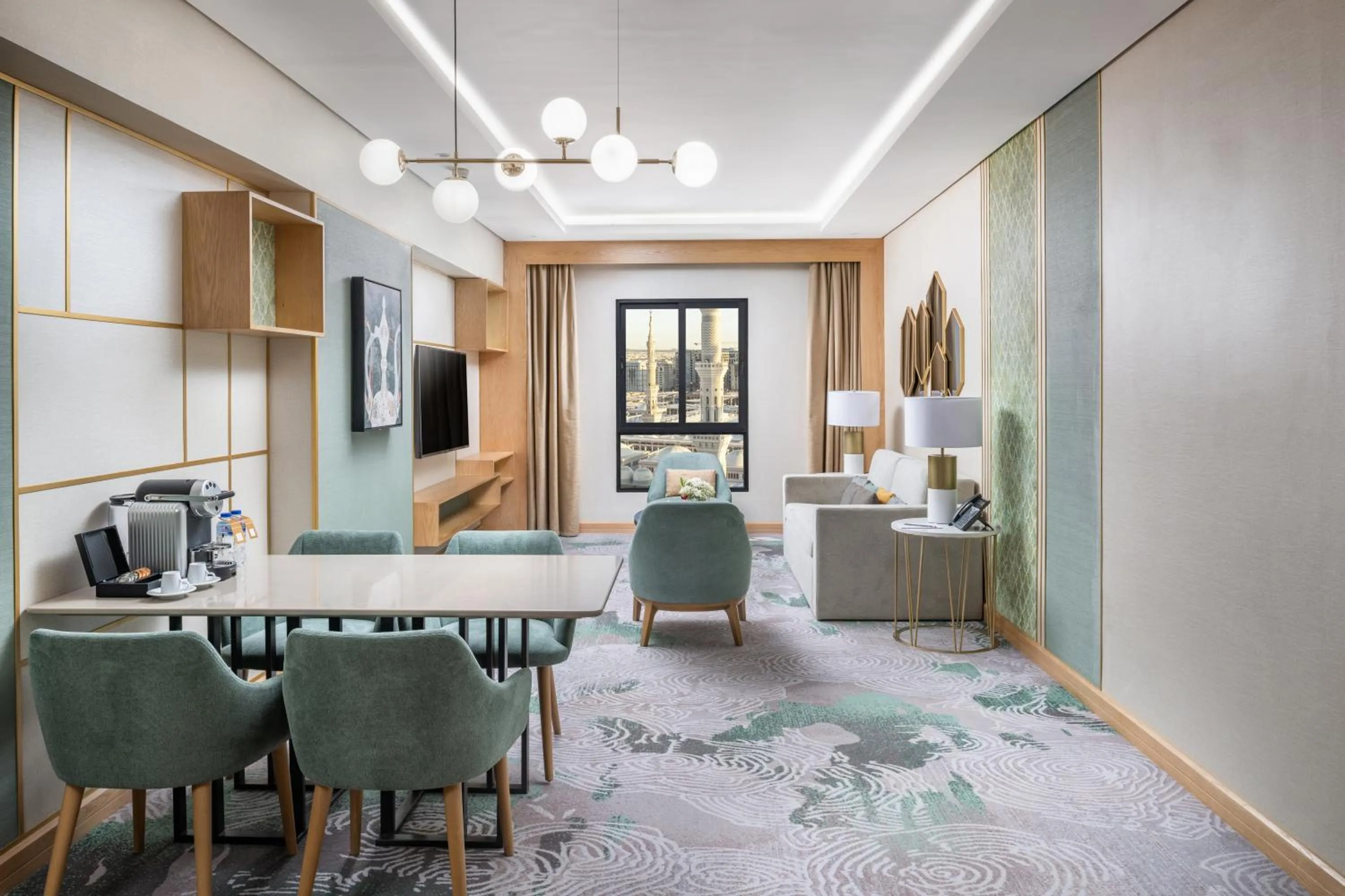 Living room in Taiba Suites Madinah