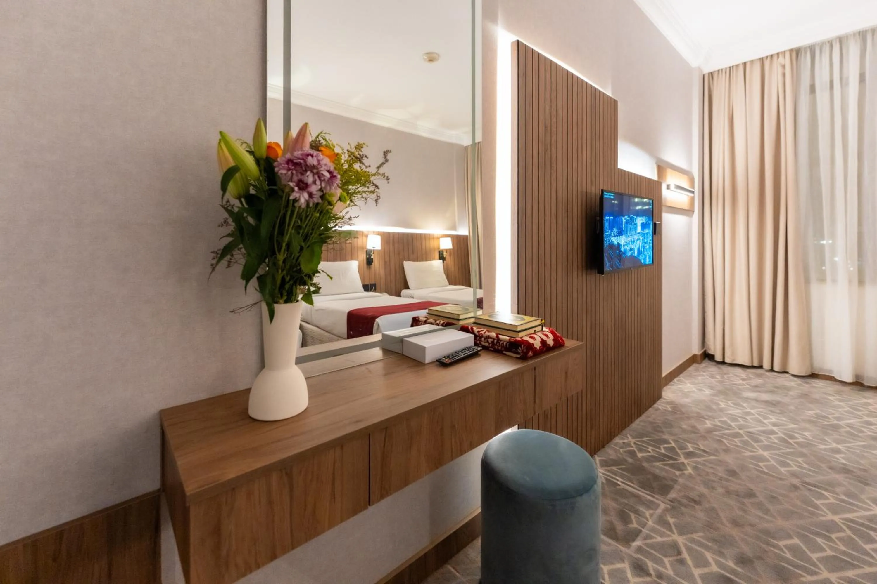 Bed in Hayah Golden Hotel