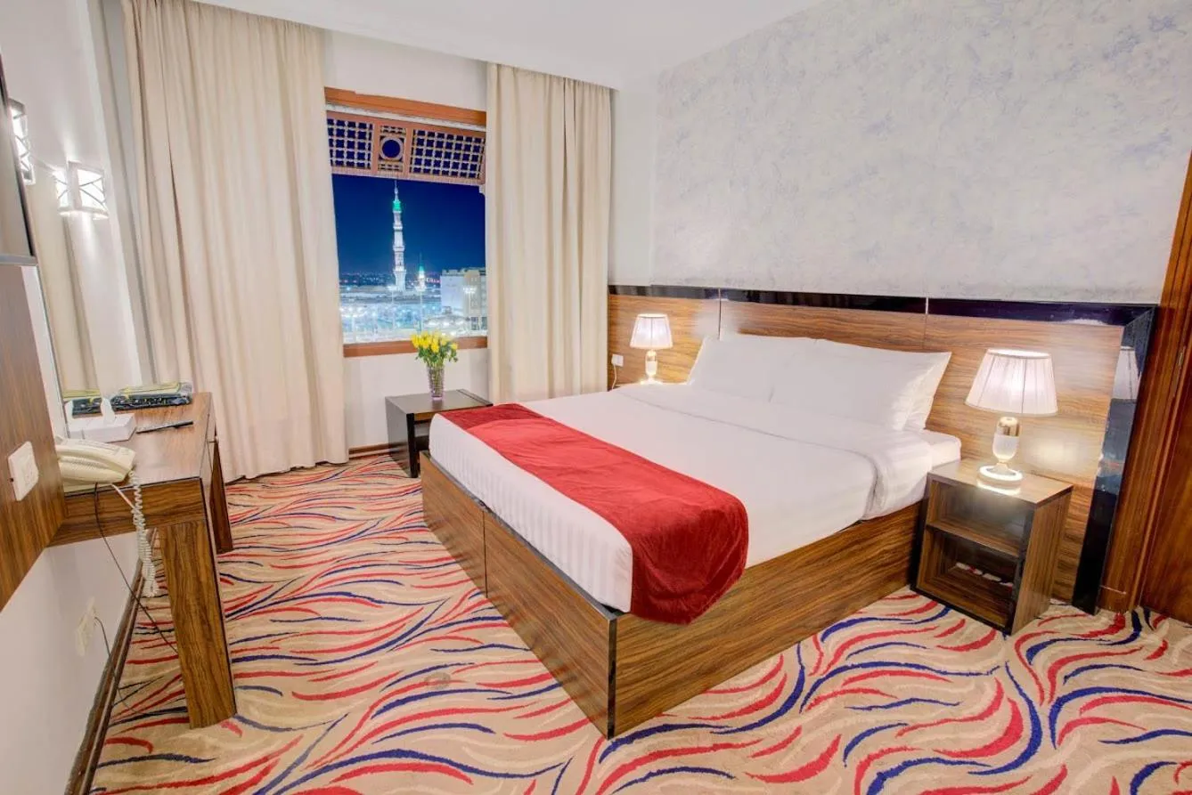 Bed in Hayah Golden Hotel