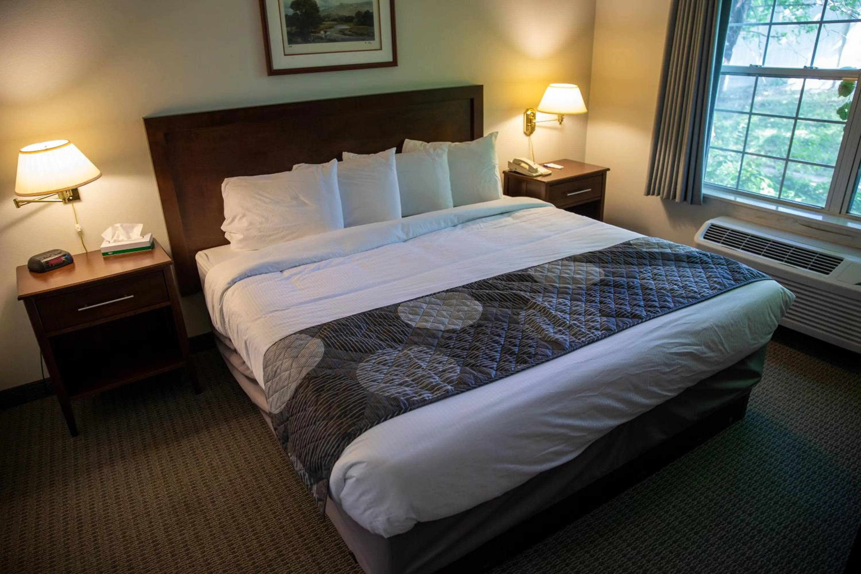 Bed in GrandStay Hotel & Suites Hastings