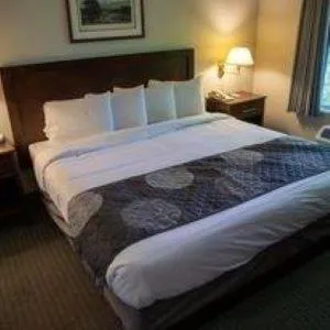 Bed in GrandStay Hotel & Suites Hastings
