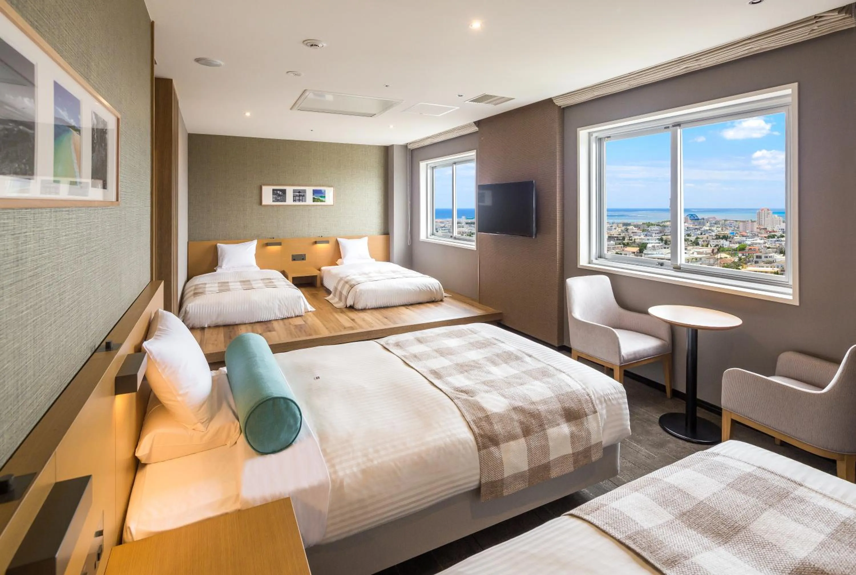 Photo of the whole room, Bed in Art Hotel Ishigakijima