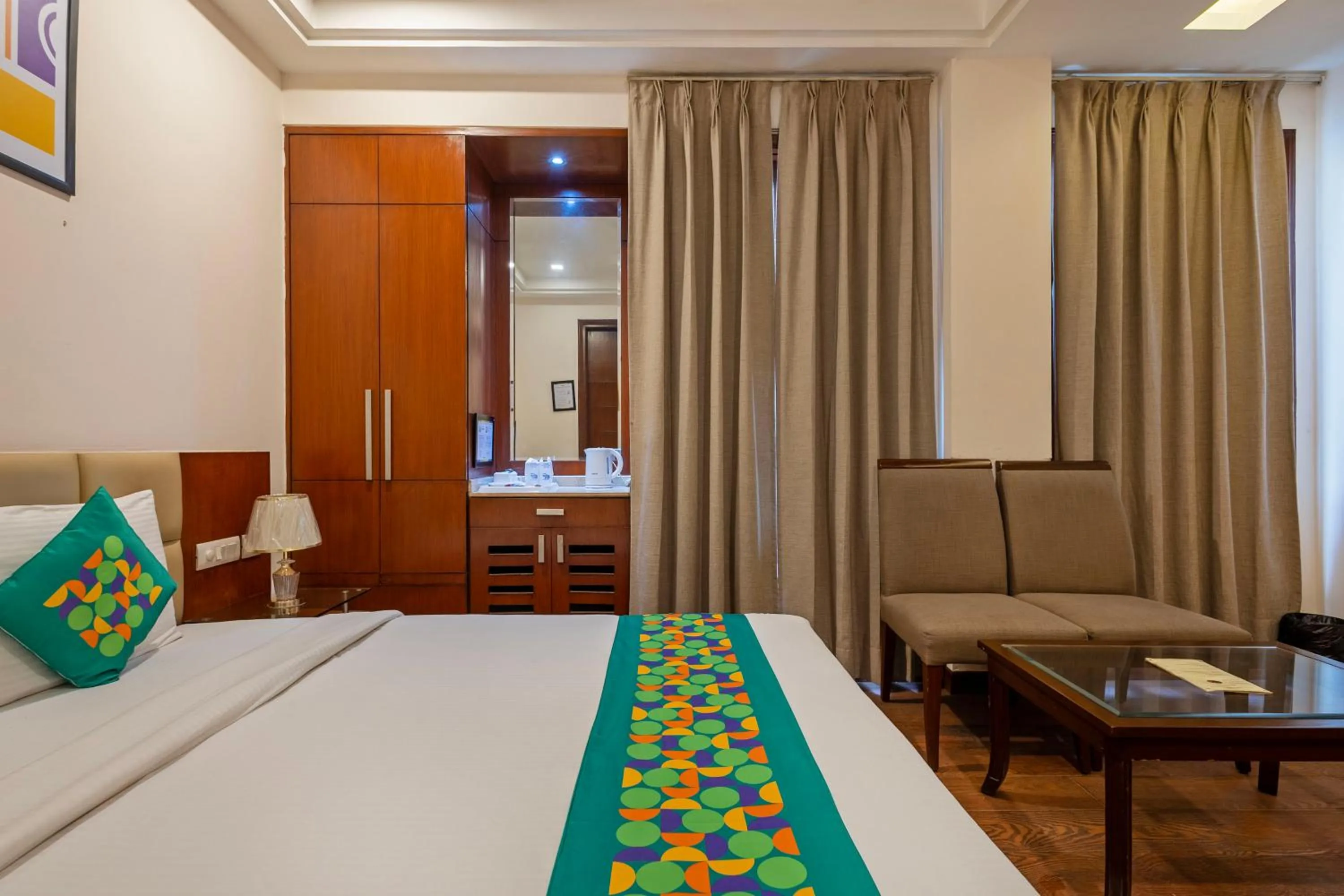 Bedroom, Bed in Treebo Royal Star