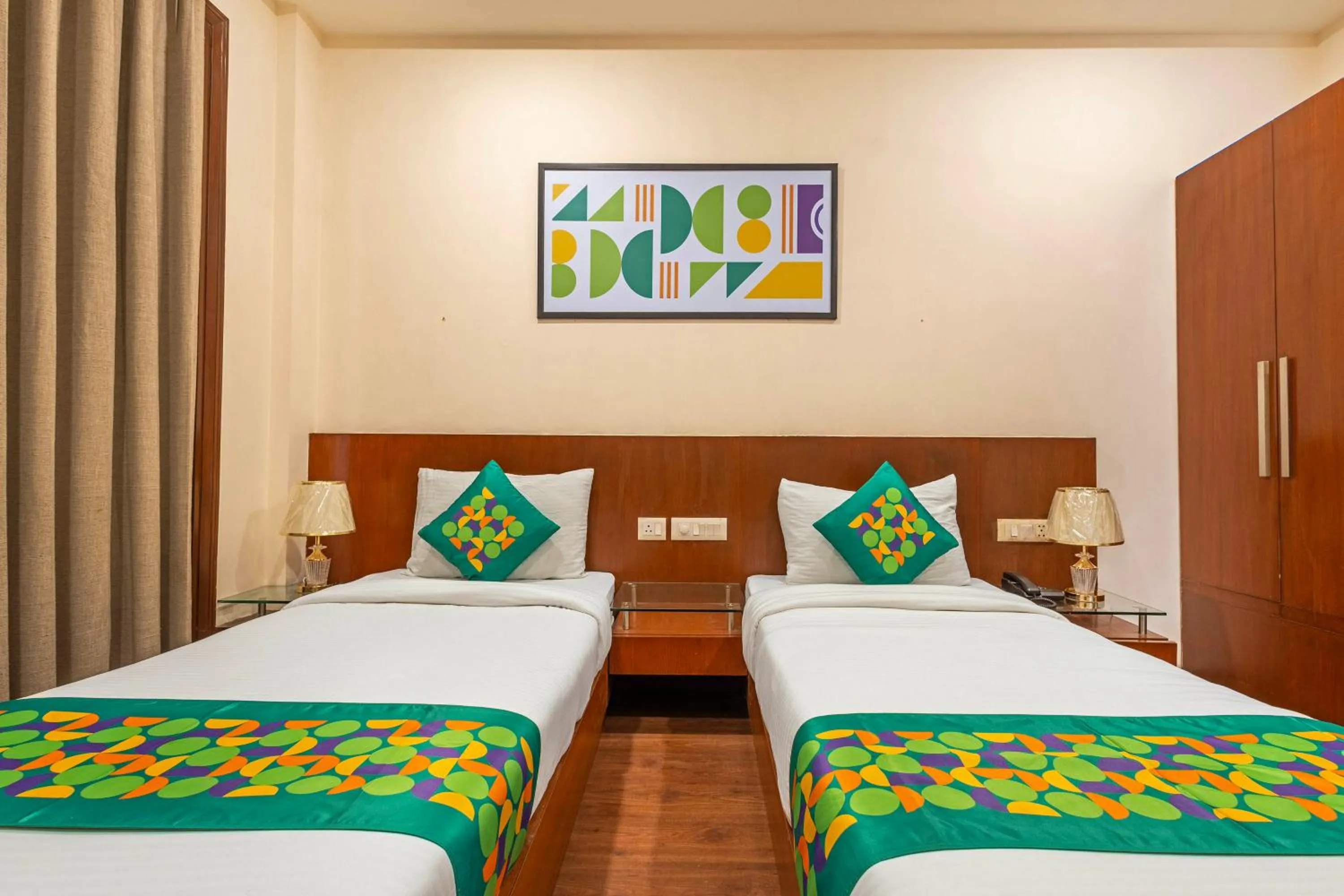 Bedroom, Bed in Treebo Royal Star